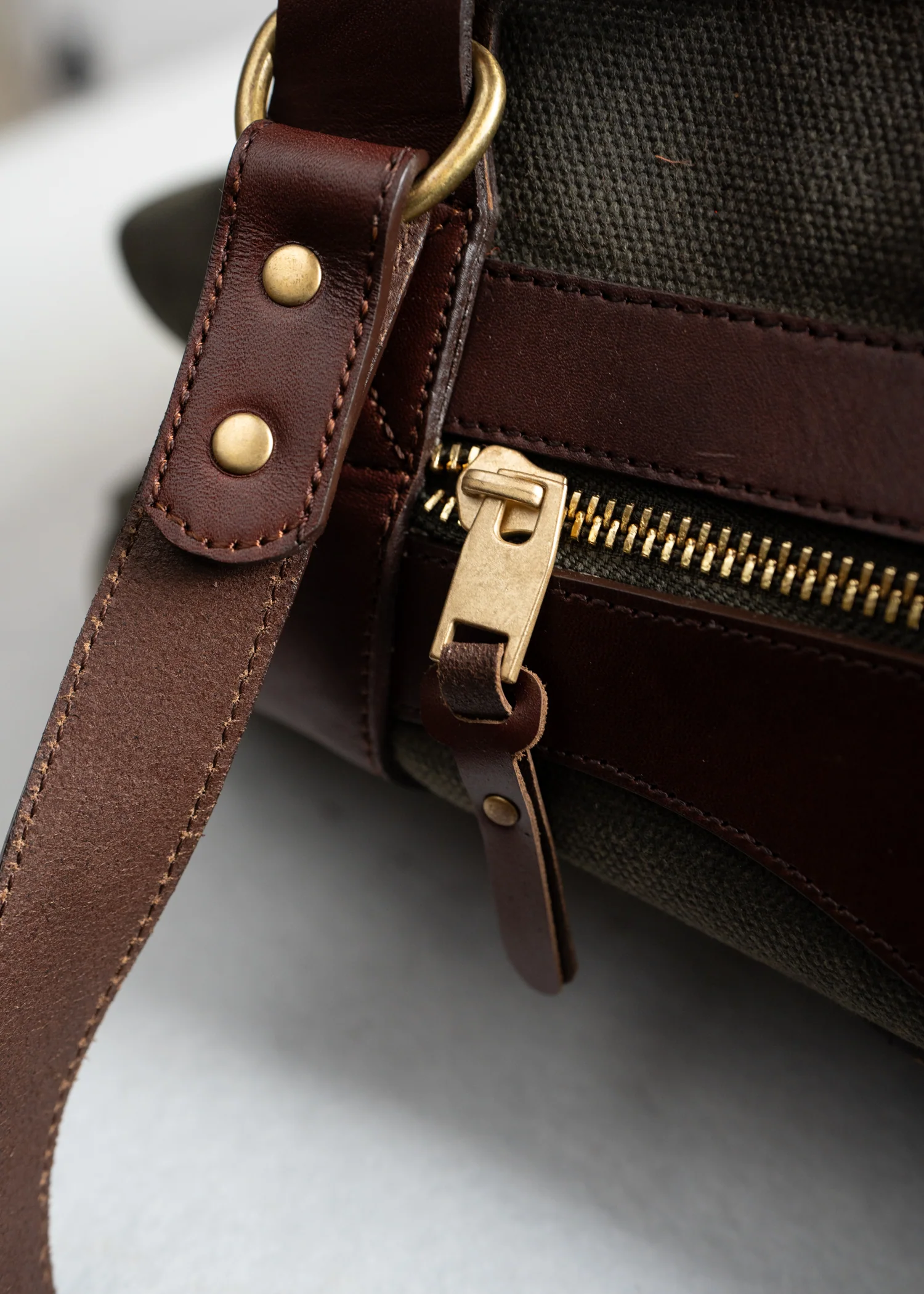 Waxed Canvas Nomad Bag - Image 6