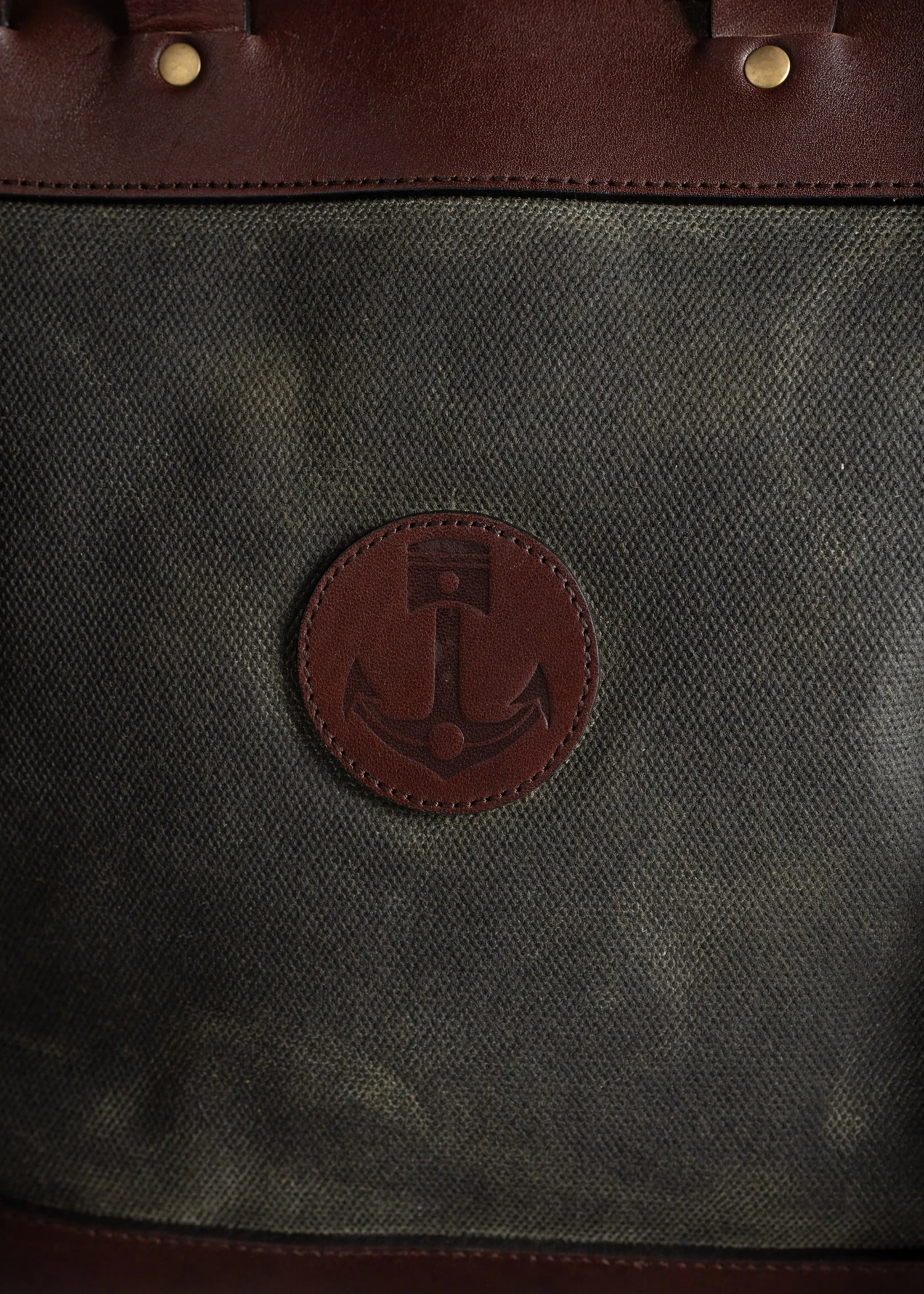 Waxed Canvas Tote Bag - Image 8