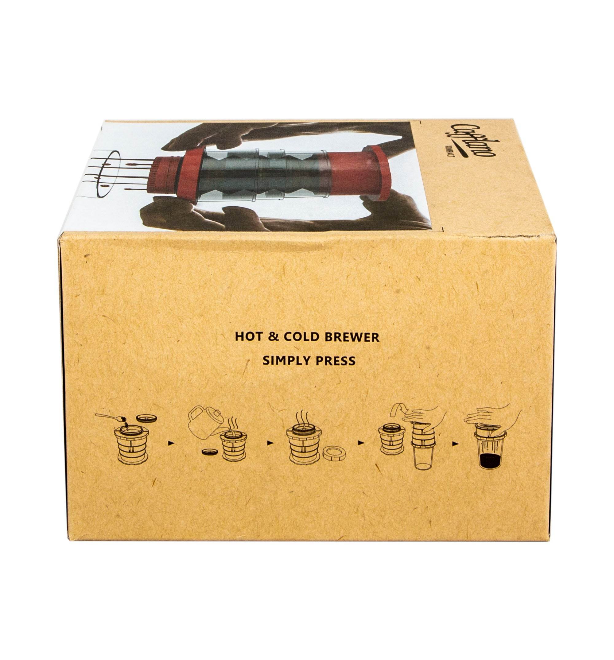 Cafflano Kompact Simple-Press Hot & Cold Brewer - Image 3