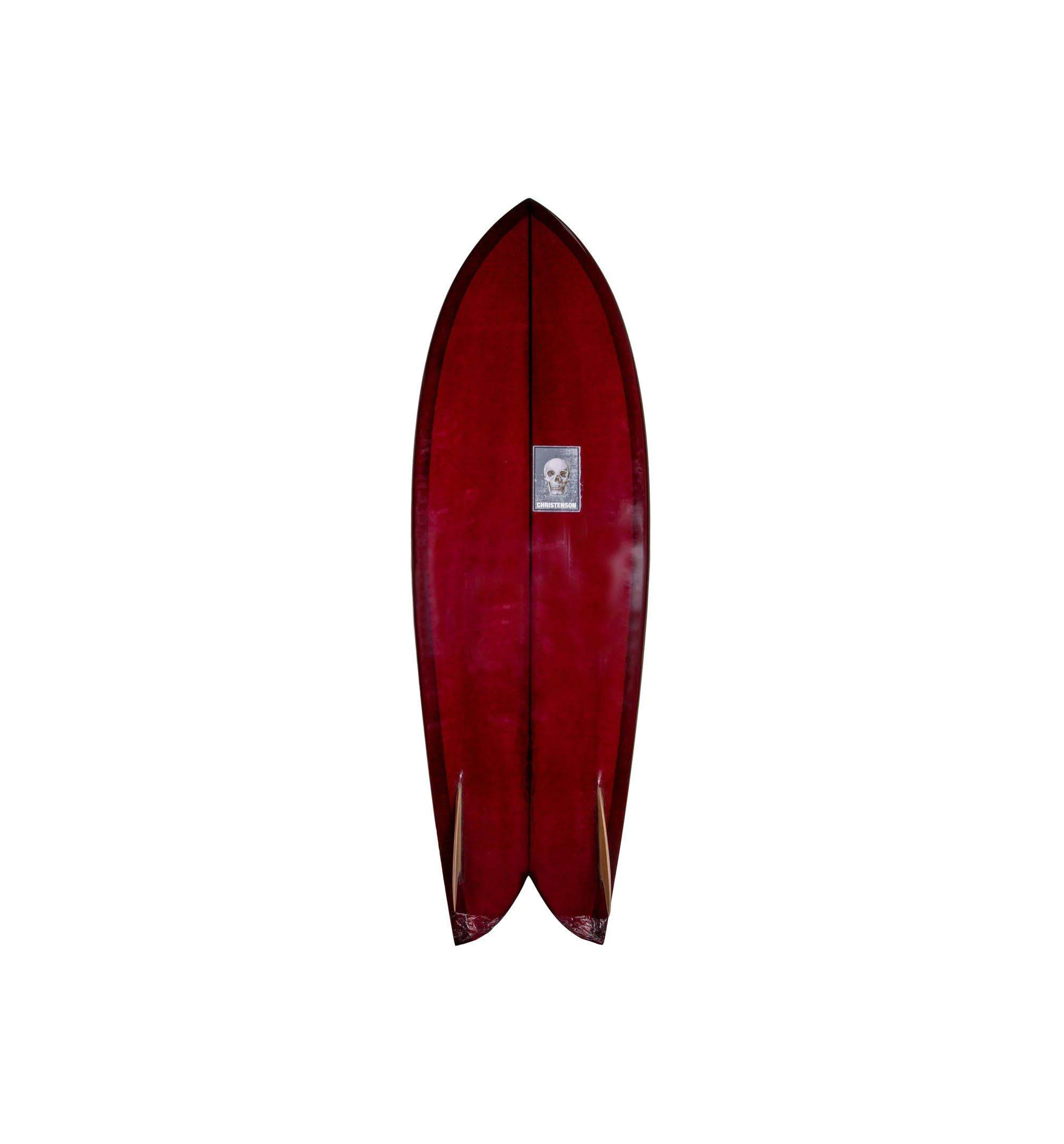 Christenson Surfboards Fish - Red Tint - 5'10" - Image 2