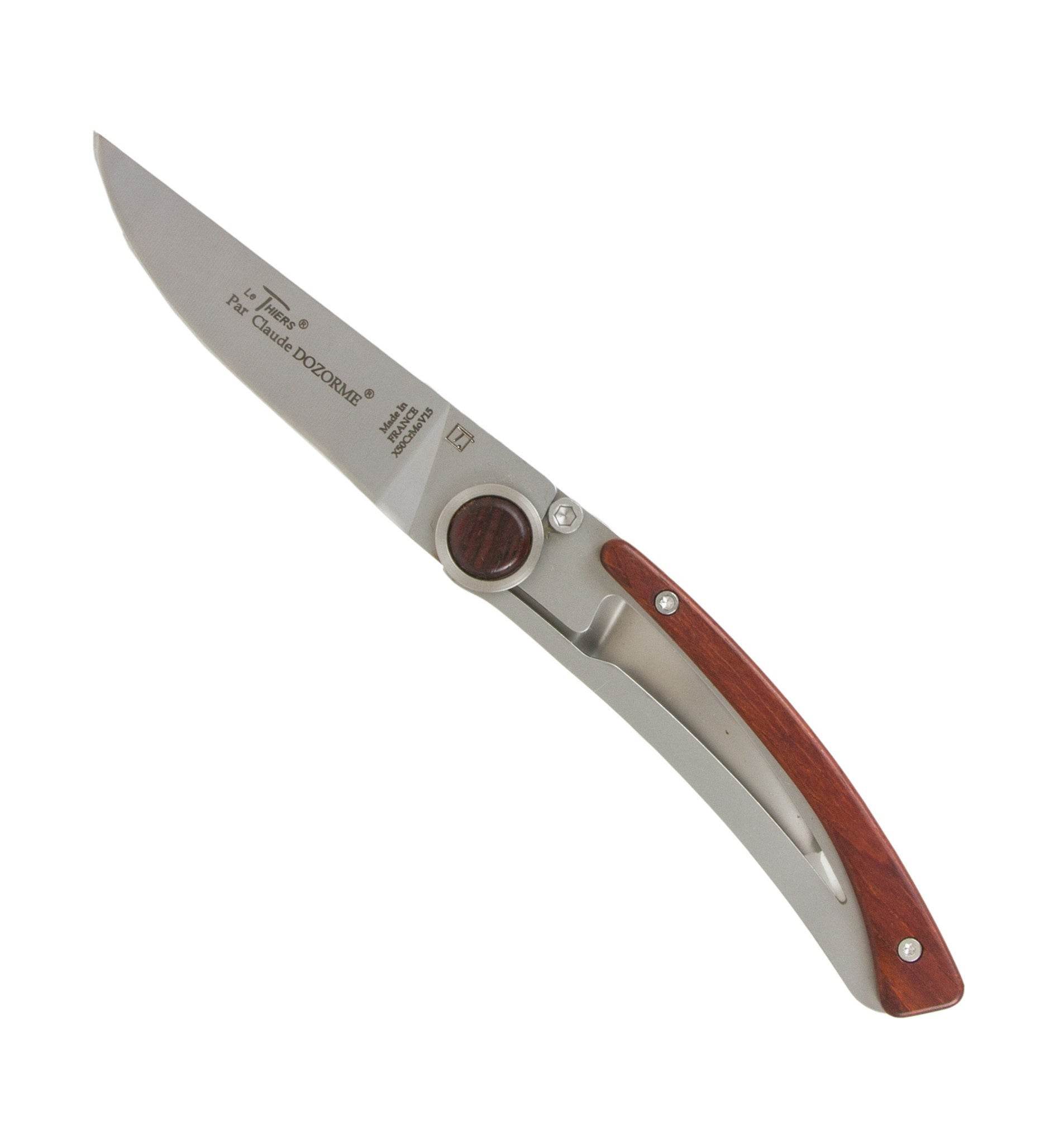 Claude Dozorme - Laguiole Linerlock Knife, Rosewood