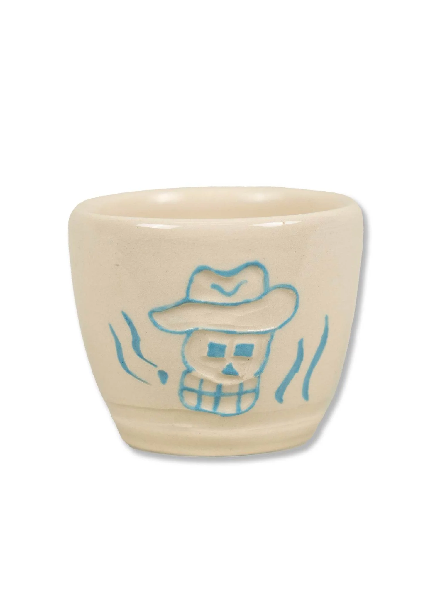 Danny D x INR: Baby Blue Cowboy Cortado Cup