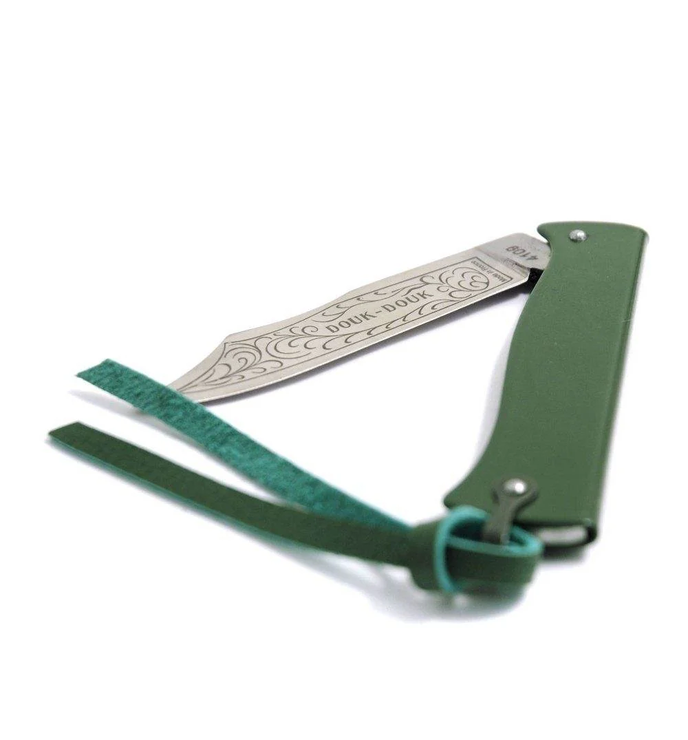 Douk-Douk Knife w/ case Green - Image 3