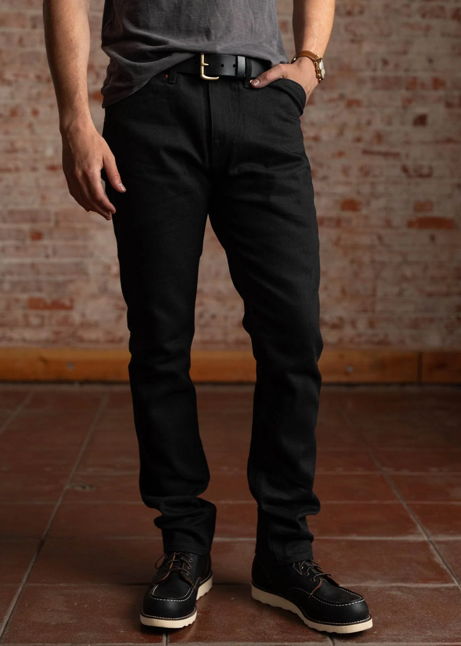 Enduro Denim Jeans in Black - Image 3
