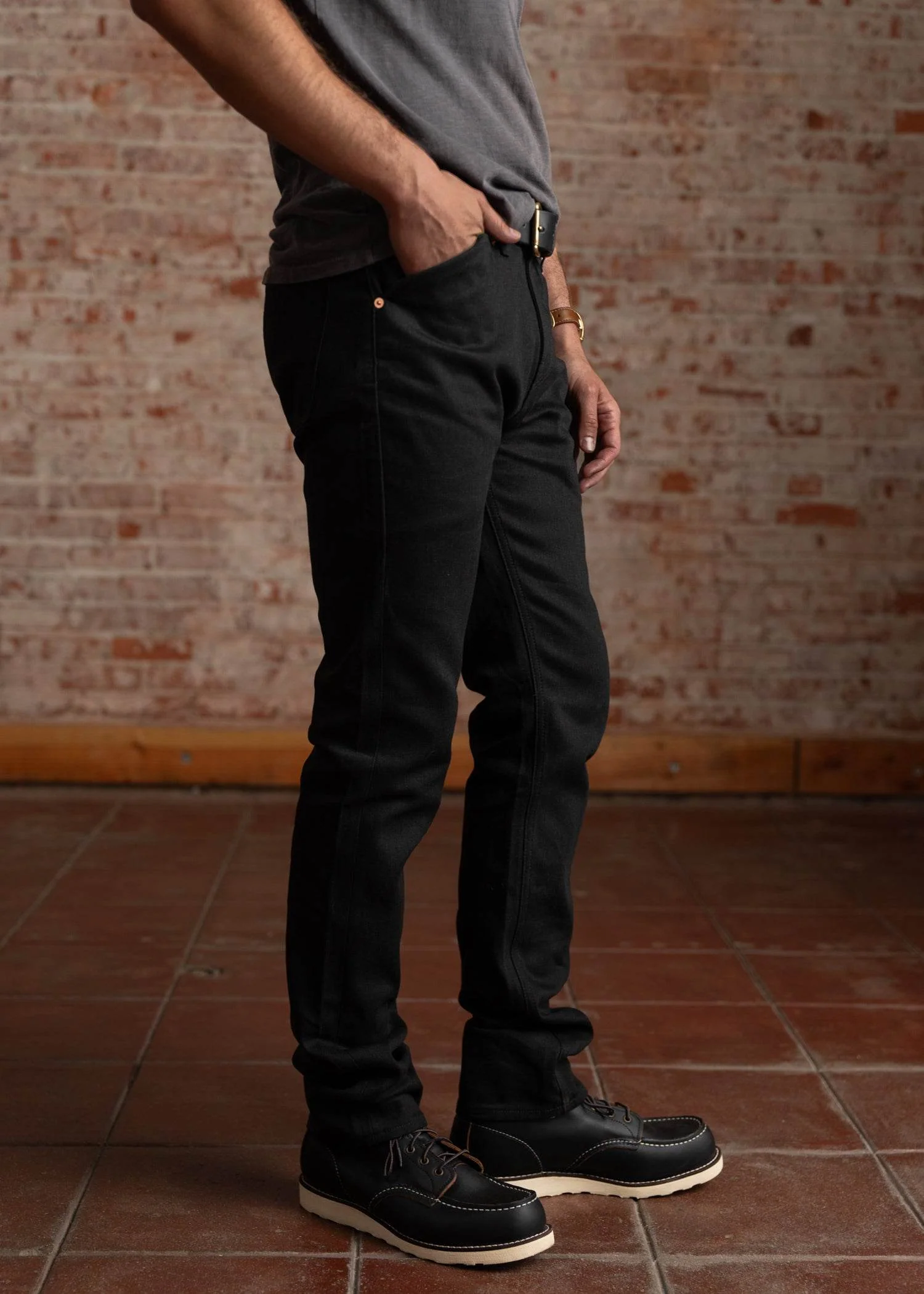 Enduro Denim Jeans in Black - Image 4