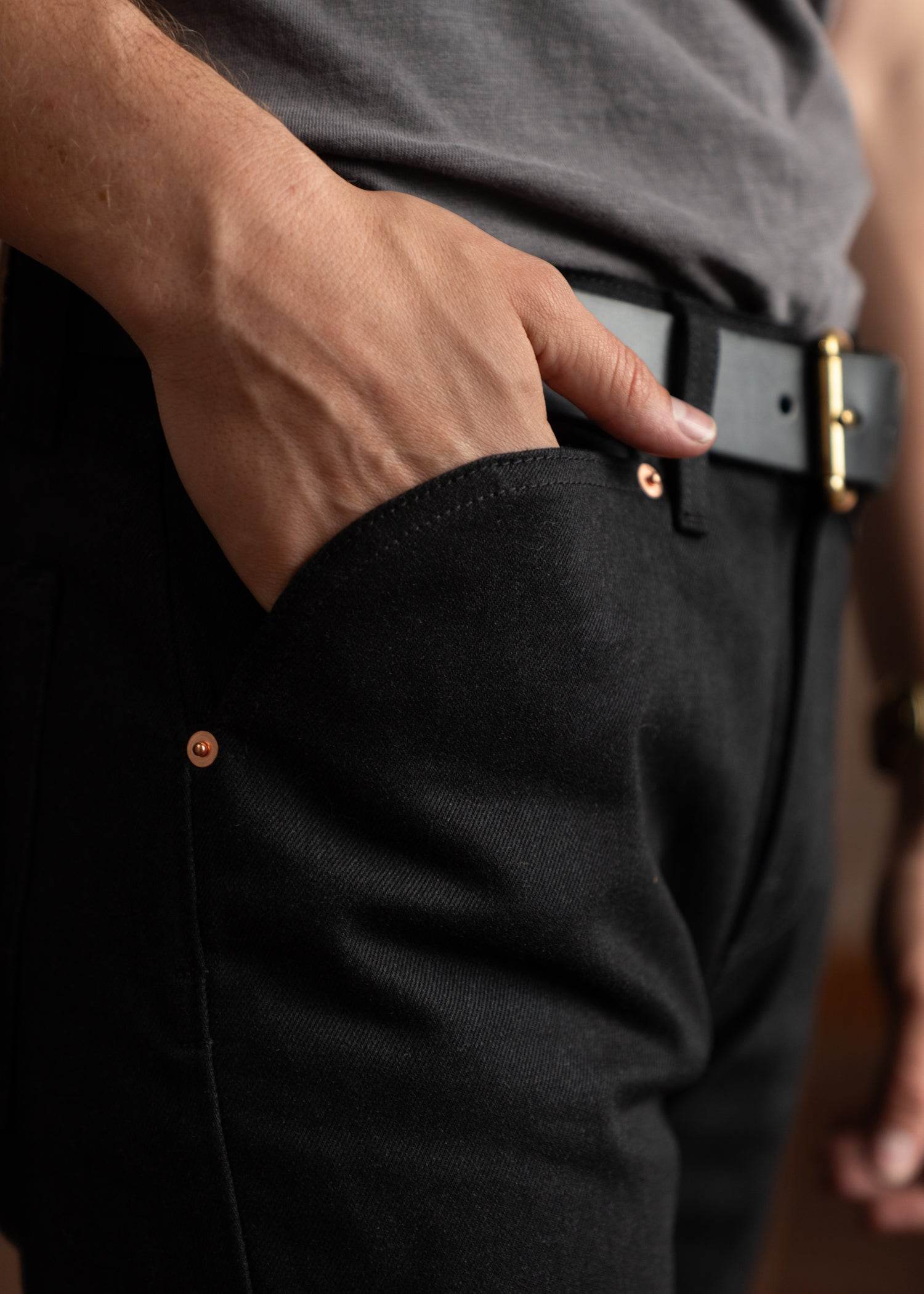 Enduro Denim Jeans in Black - Image 5