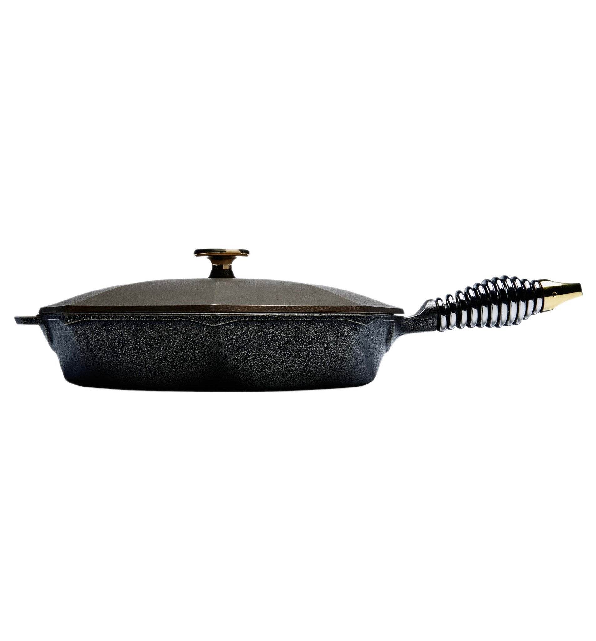 Finex 12” Cast Iron w/ Lid - Image 2