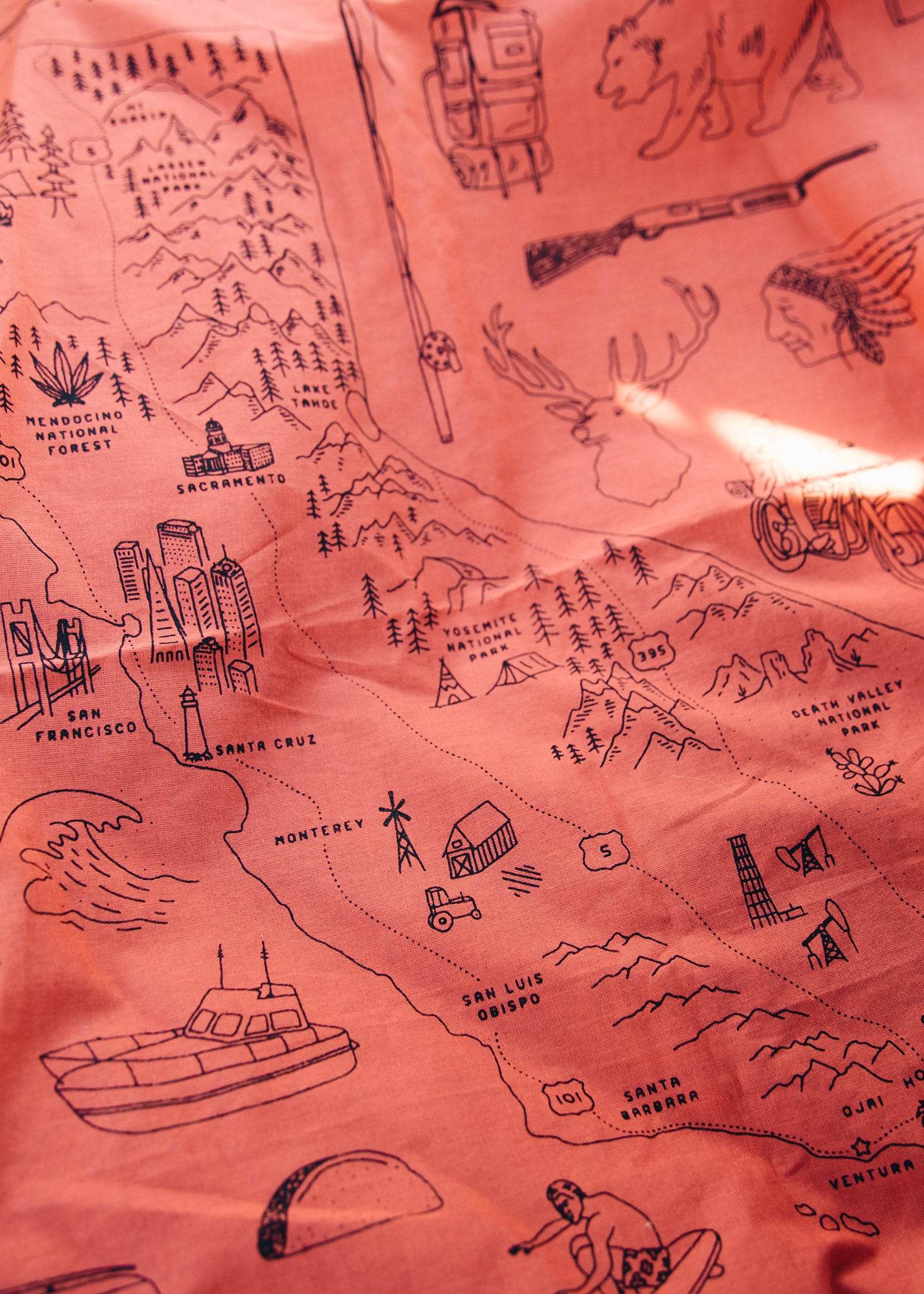 Golden State Bandana - Image 3