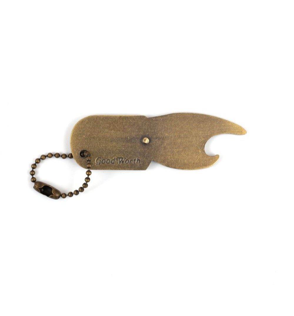 Good Worth Spinner Bottle Opener - Antique Bronze - Image 2