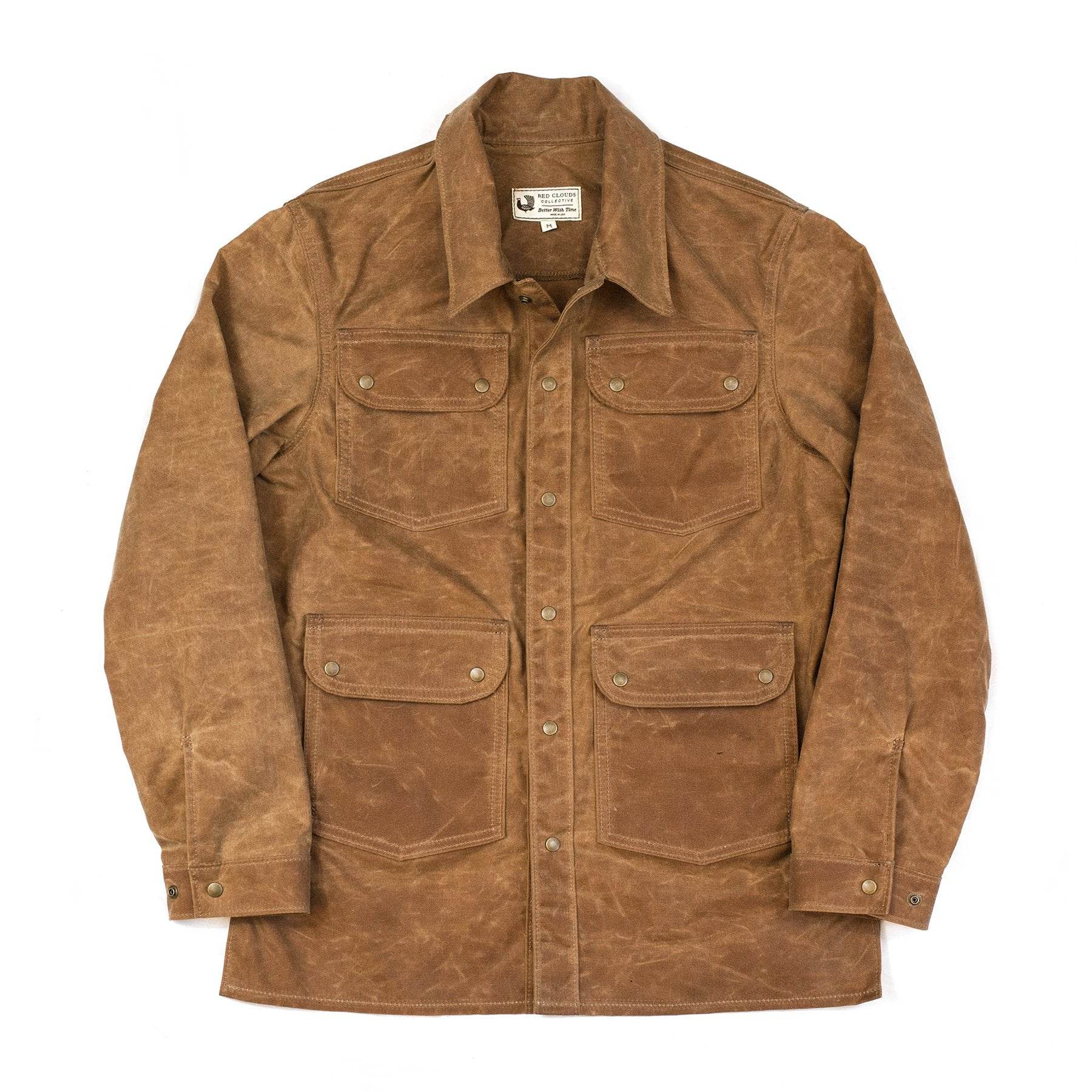 Great Northern Waxed Canvas Jacket - Brush Brown