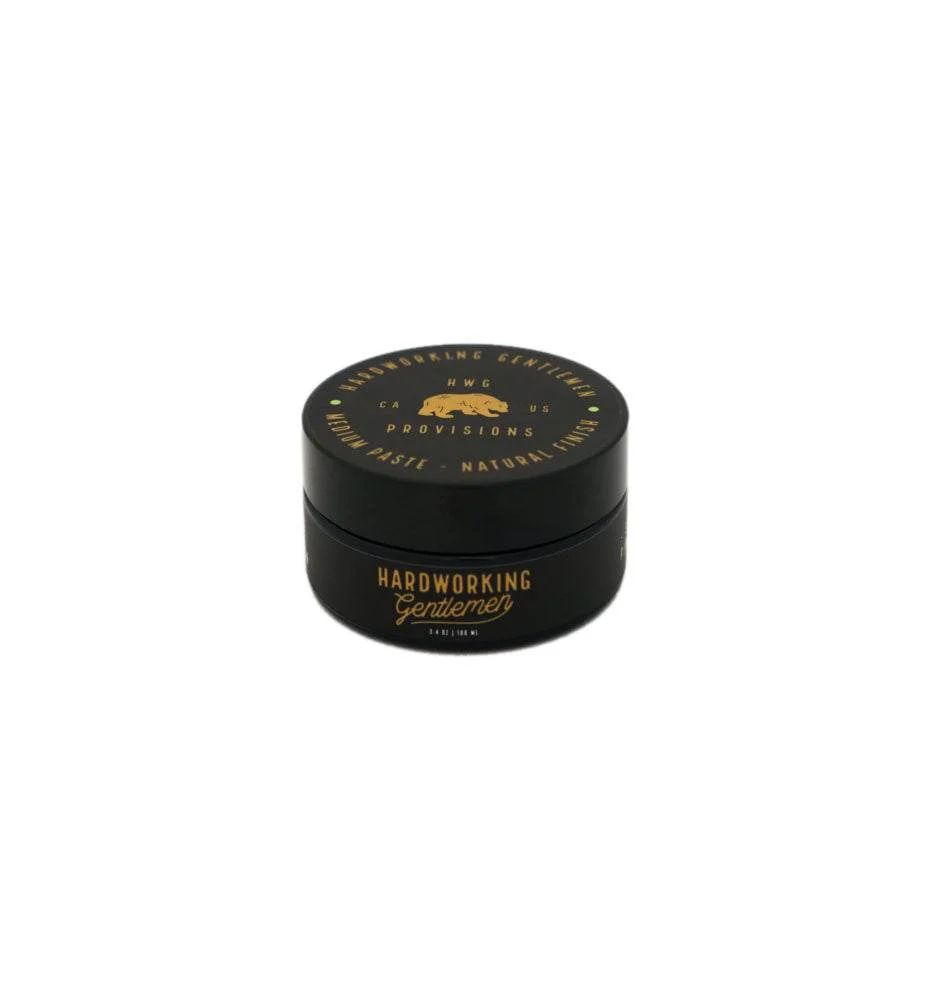 Hardworking Gentlemen Medium Paste Hair Product, 3.4 oz