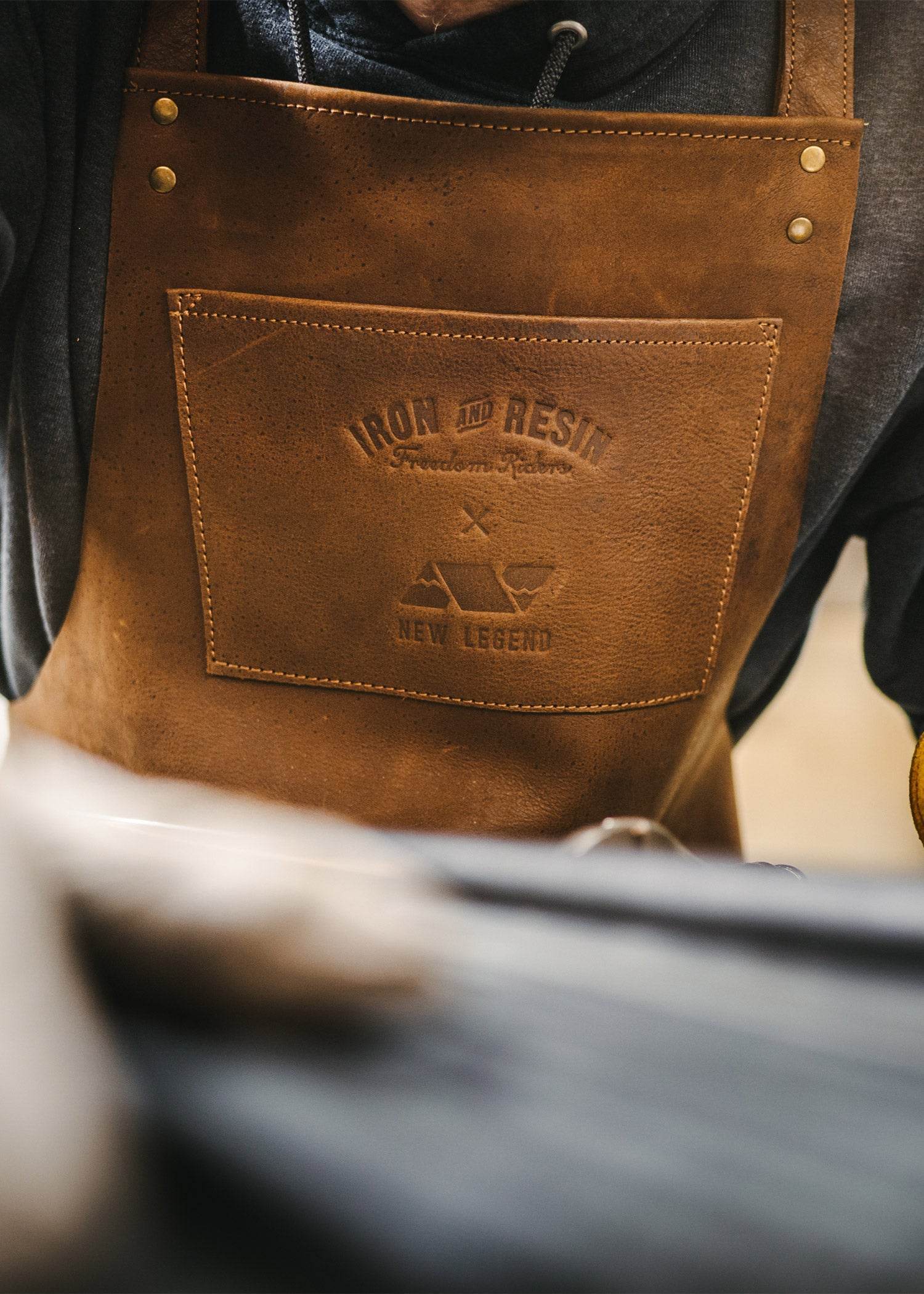 INR x NL Shop Apron - Image 3