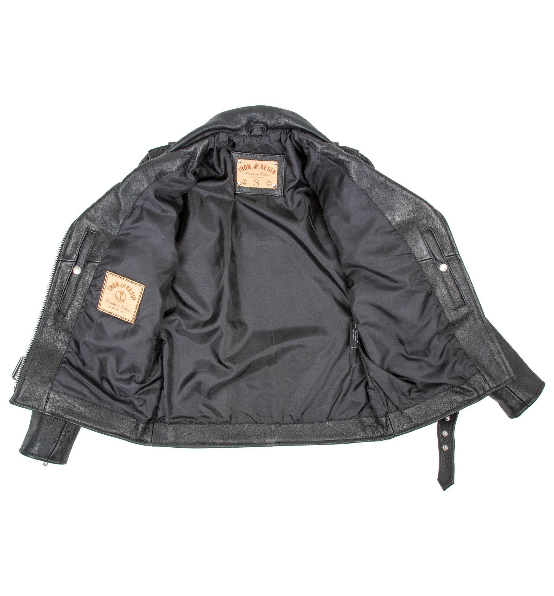 INR x Understated Leather Women's Easy Rider Jacket - Image 3