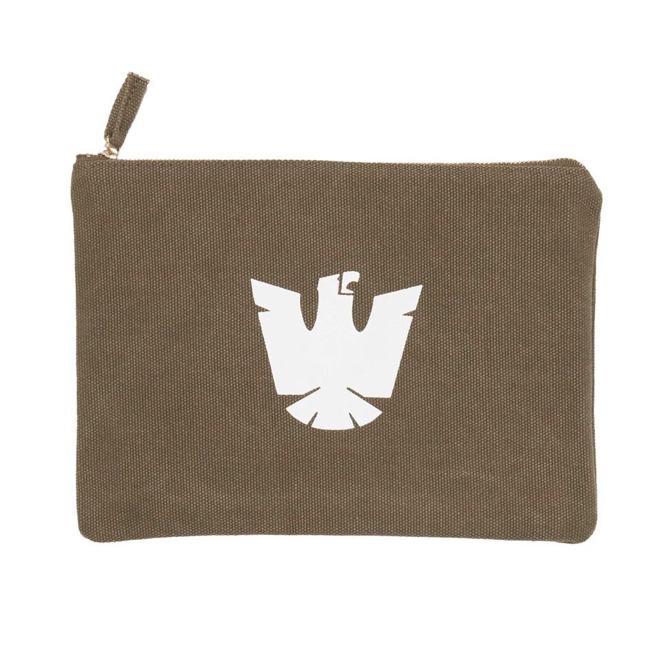 IZOLA EAGLE ZIPPER POUCH
