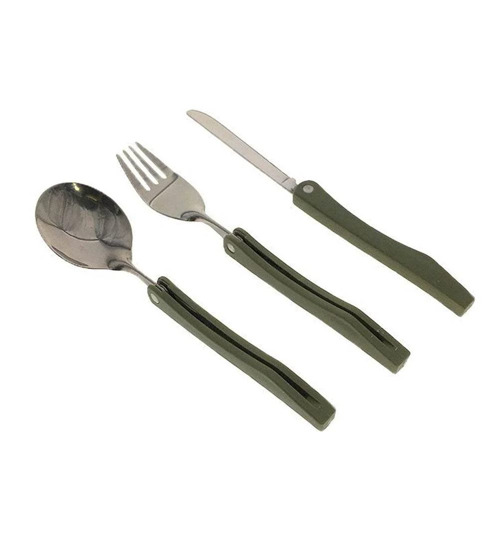Izola Travel Cutlery - Green - Image 2