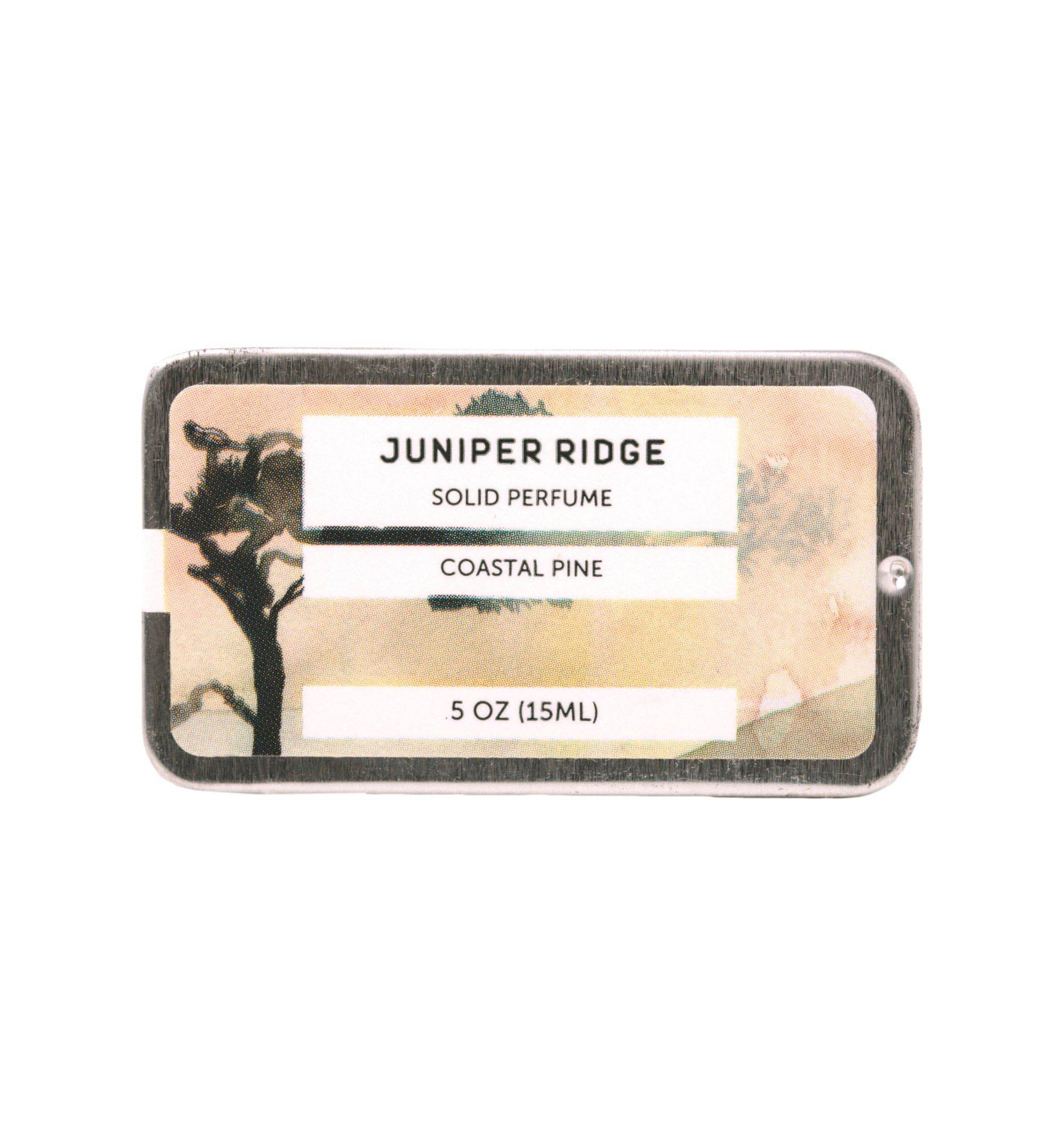 Juniper Ridge Solid Perfume - Coastal Pine - .5oz