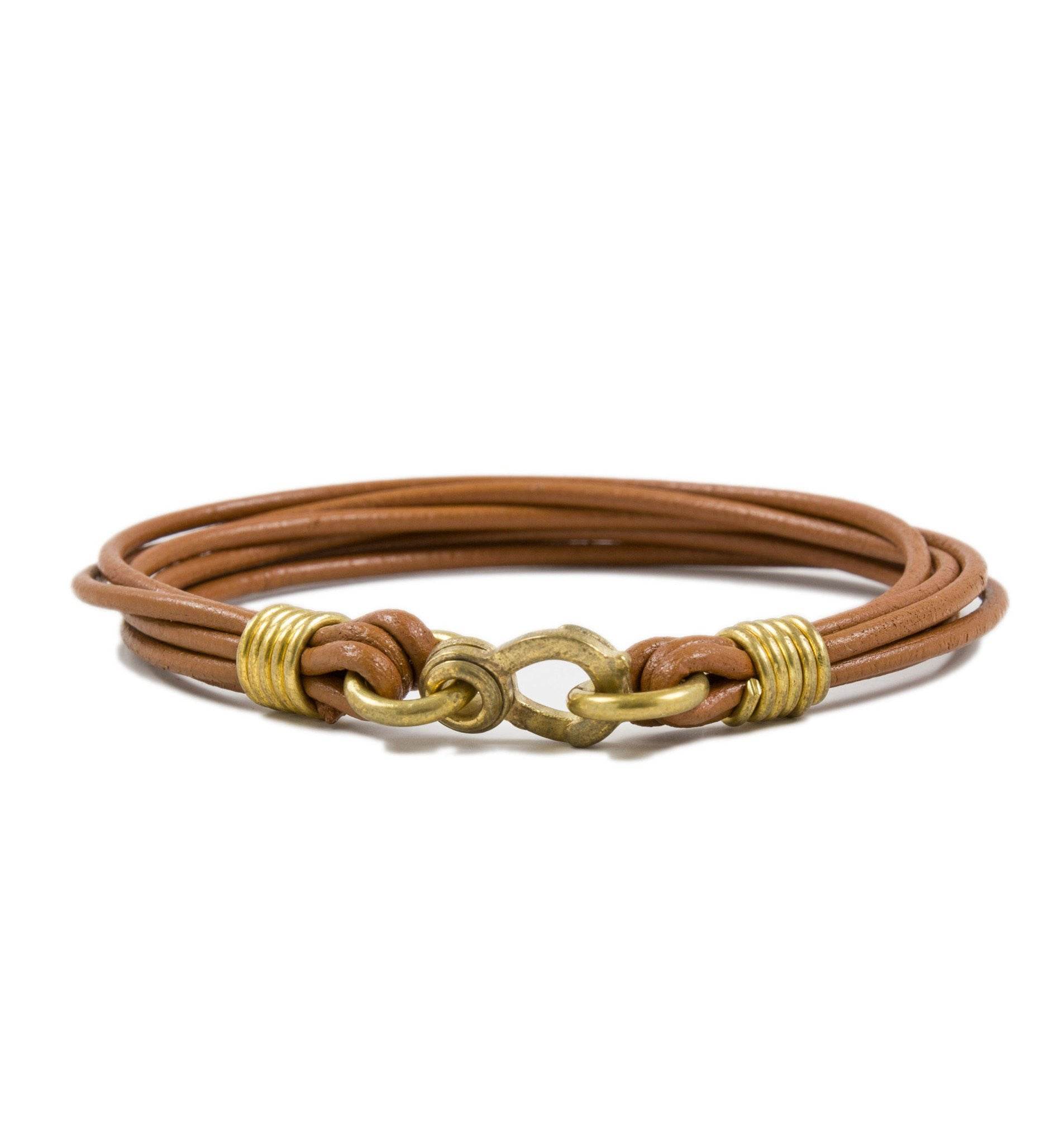 LHN Leather Strand Bracelet