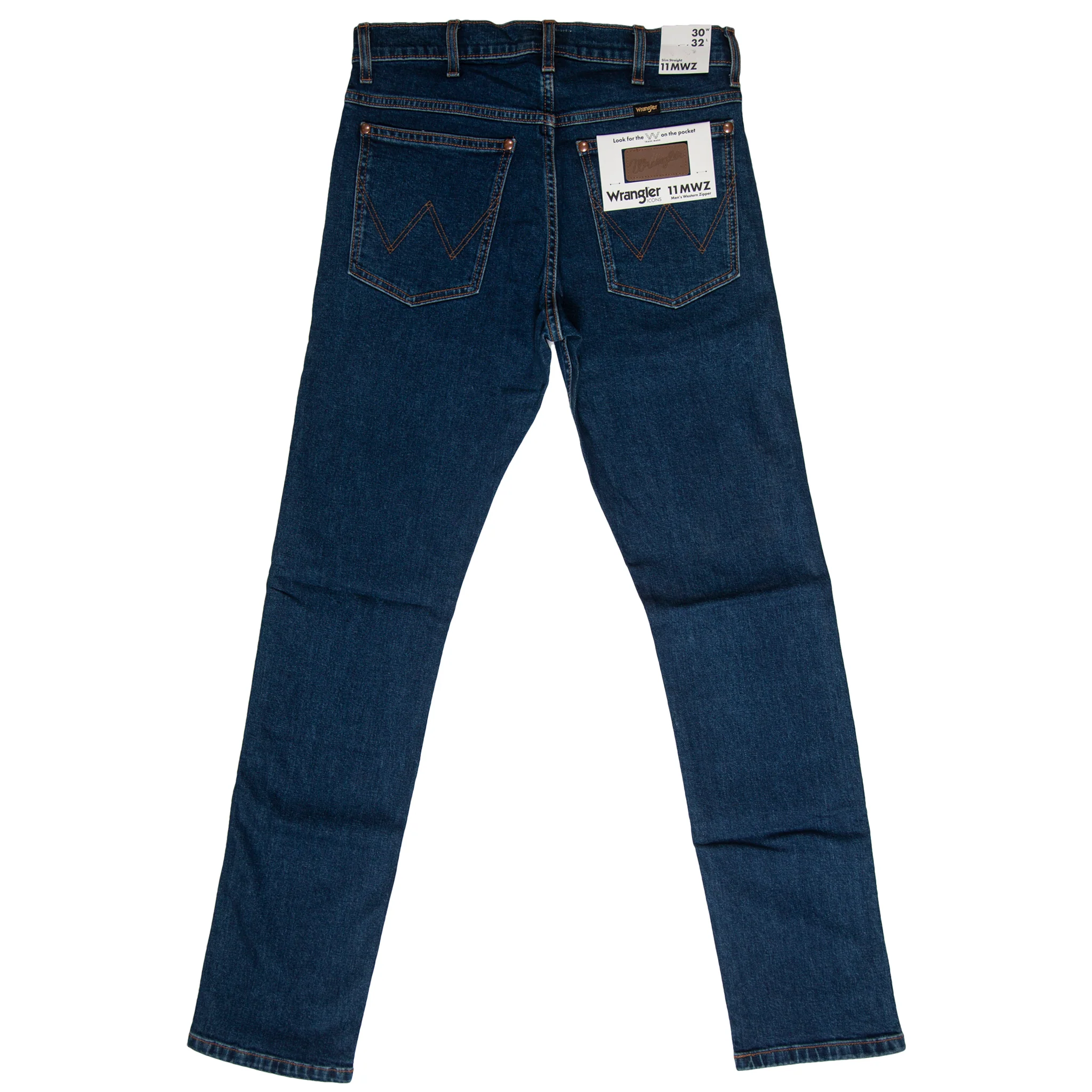 Men's Wrangler Western Zipper Denim Jeans - Image 2