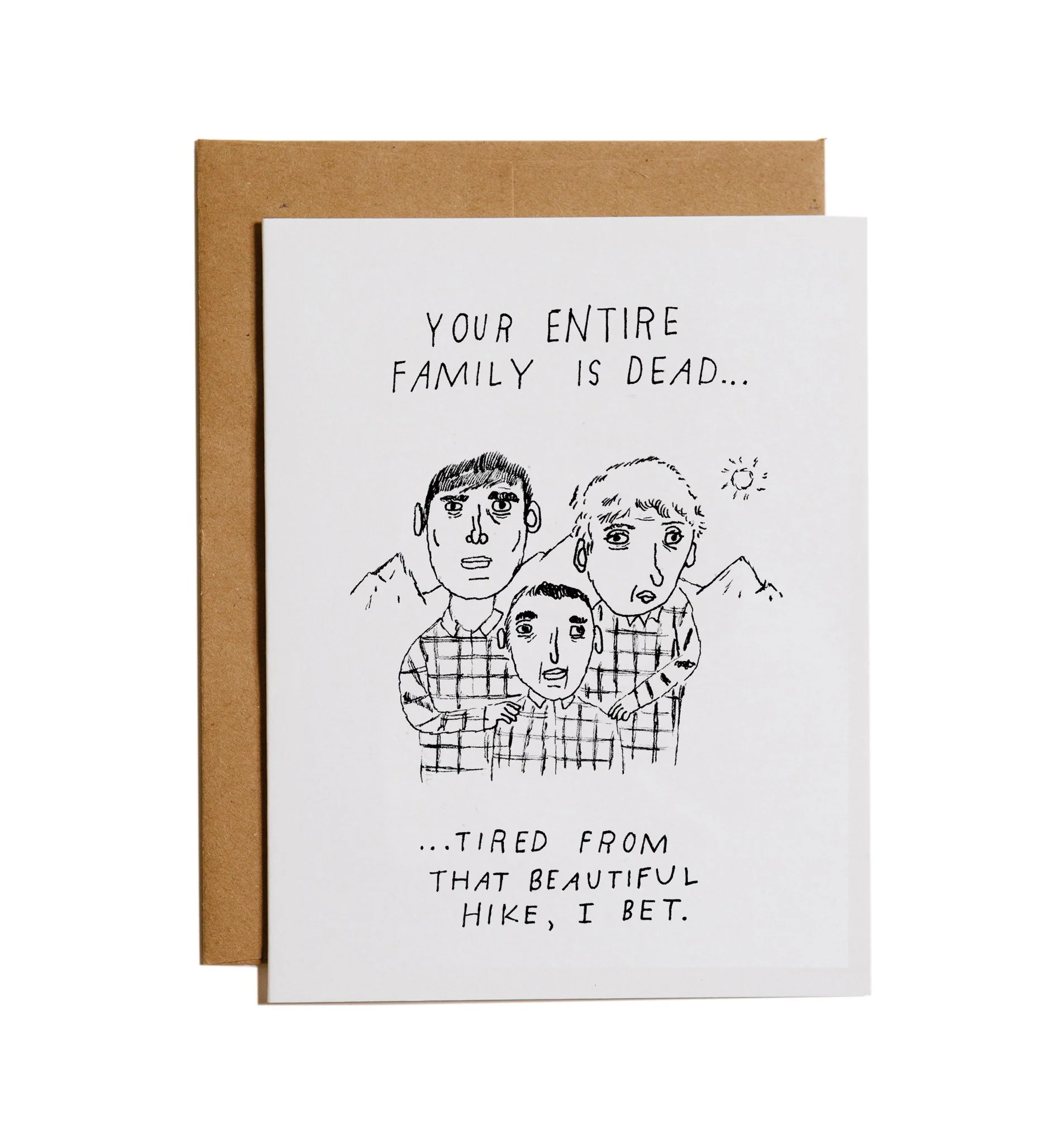 Mountain vs. Plains - Family Is Dead Tired Card