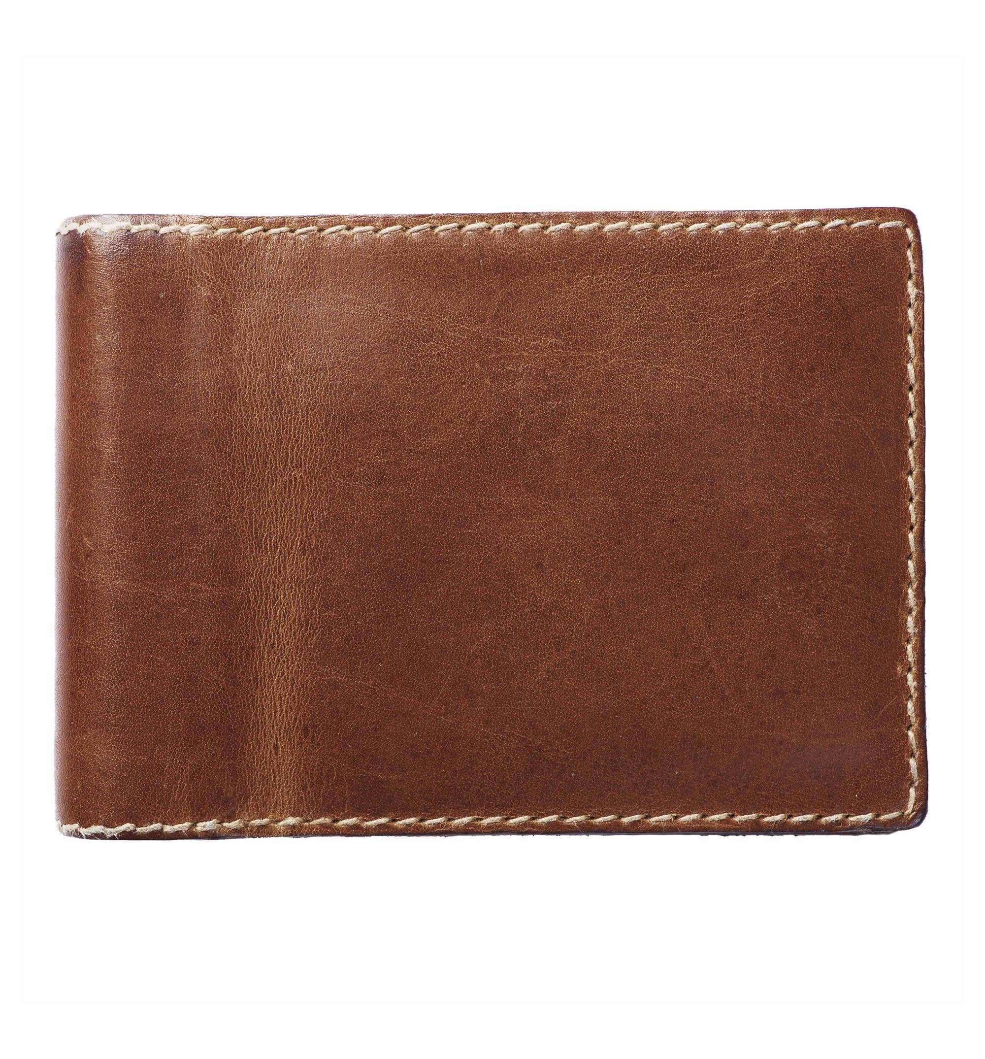 Nomad Battery Bi-Fold Wallet - Rustic Brown