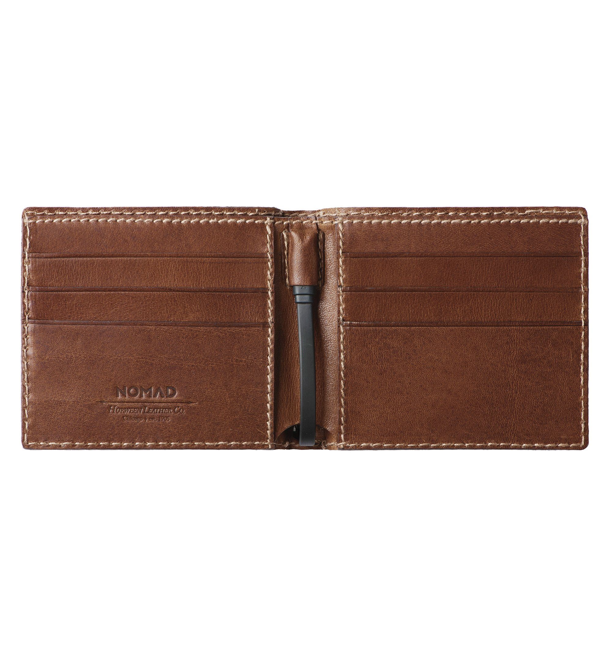 Nomad Battery Bi-Fold Wallet - Rustic Brown - Image 2