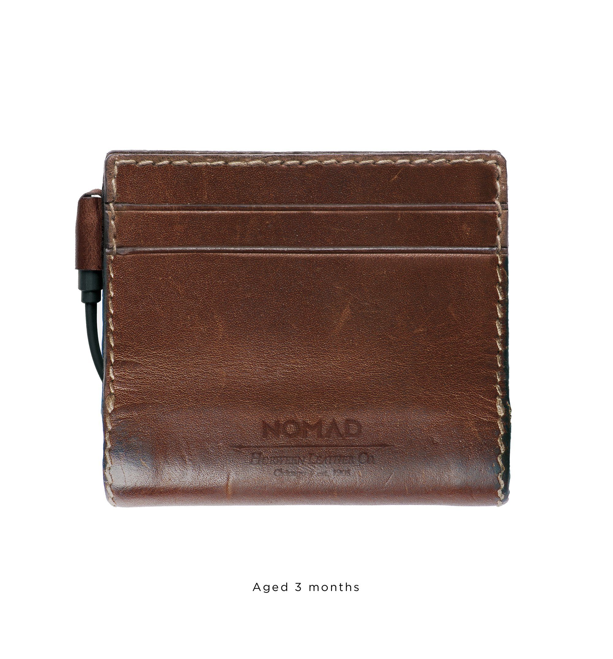 Nomad Battery Slim Wallet - Rustic Brown - Image 2