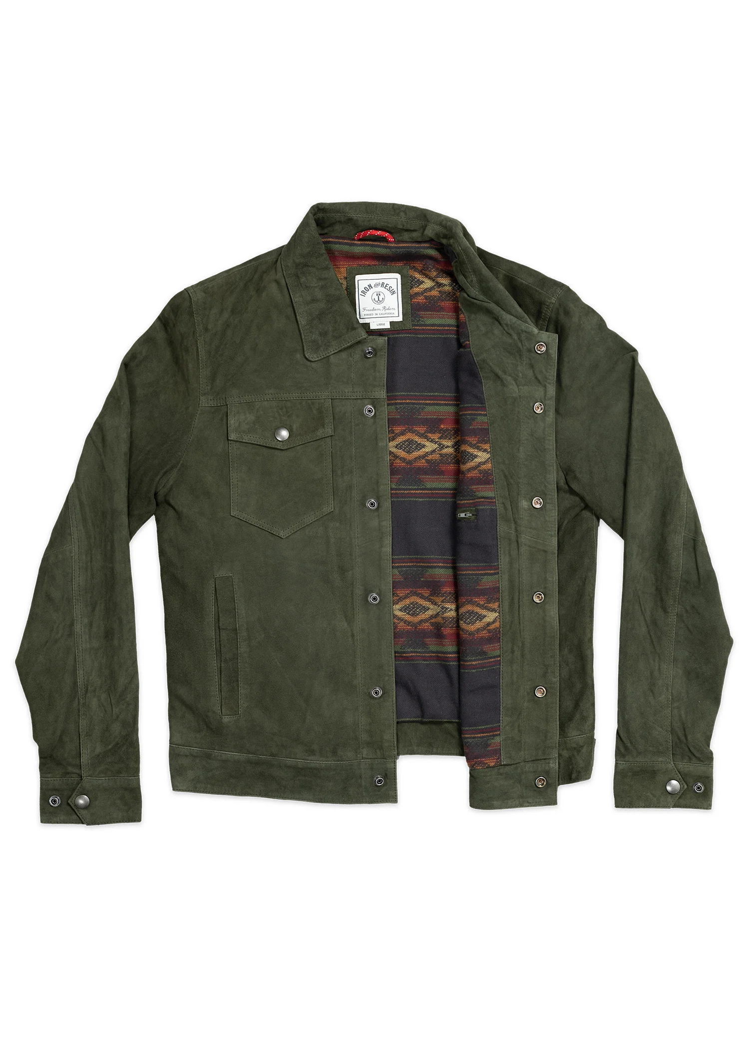 Ojai Goat Suede Jacket - Image 4