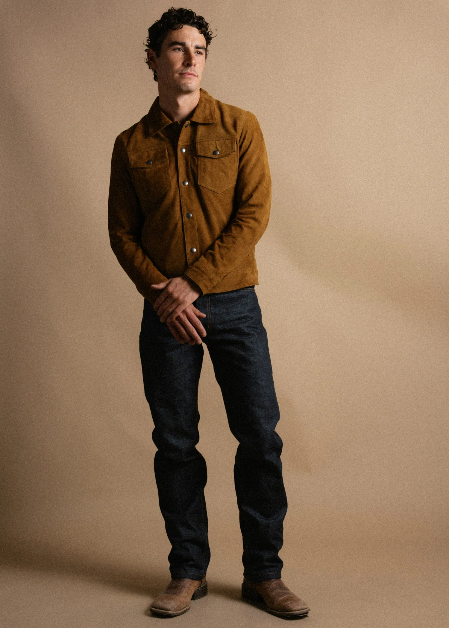 Ojai Goat Suede Jacket - Image 5