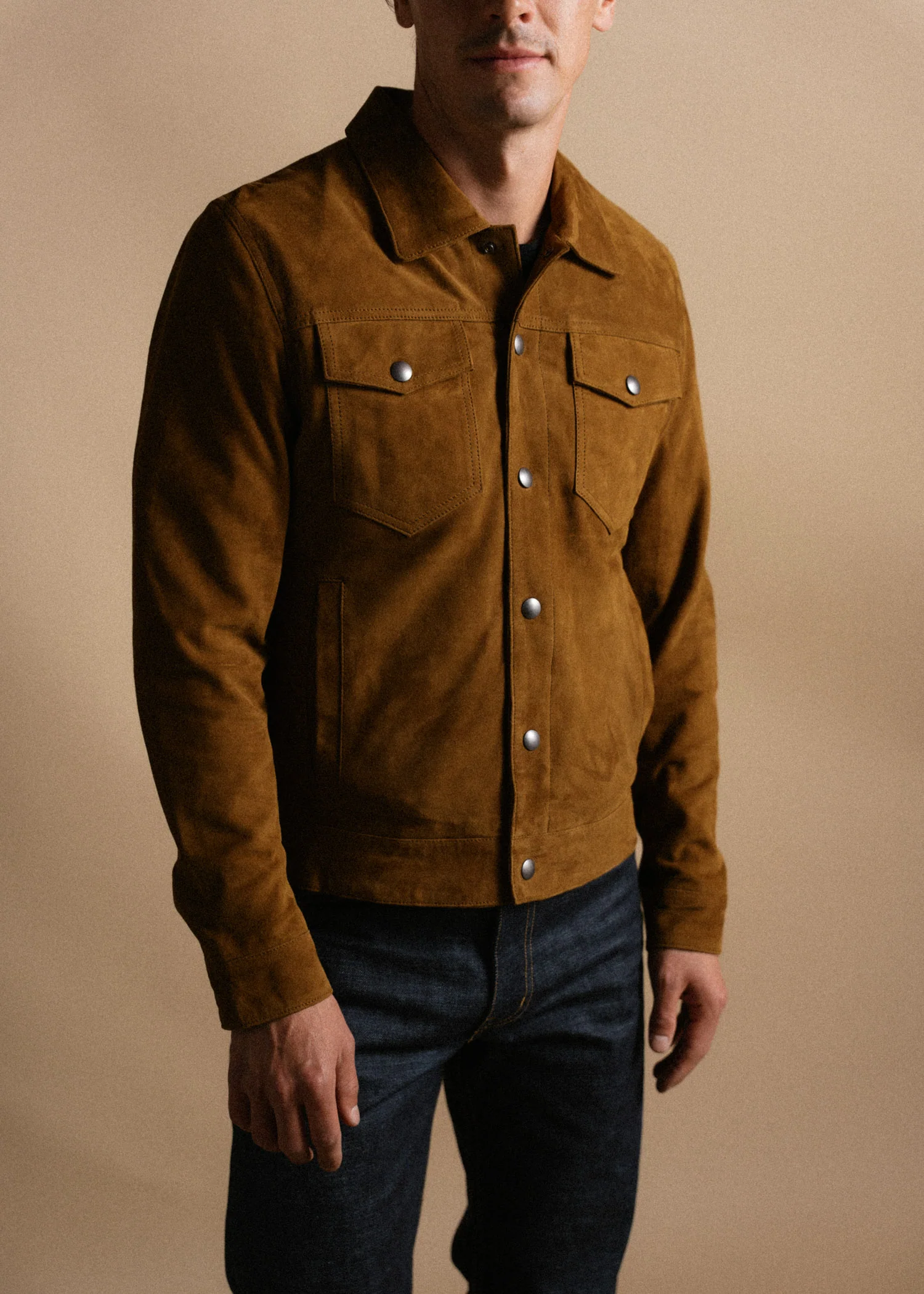 Ojai Goat Suede Jacket - Image 6