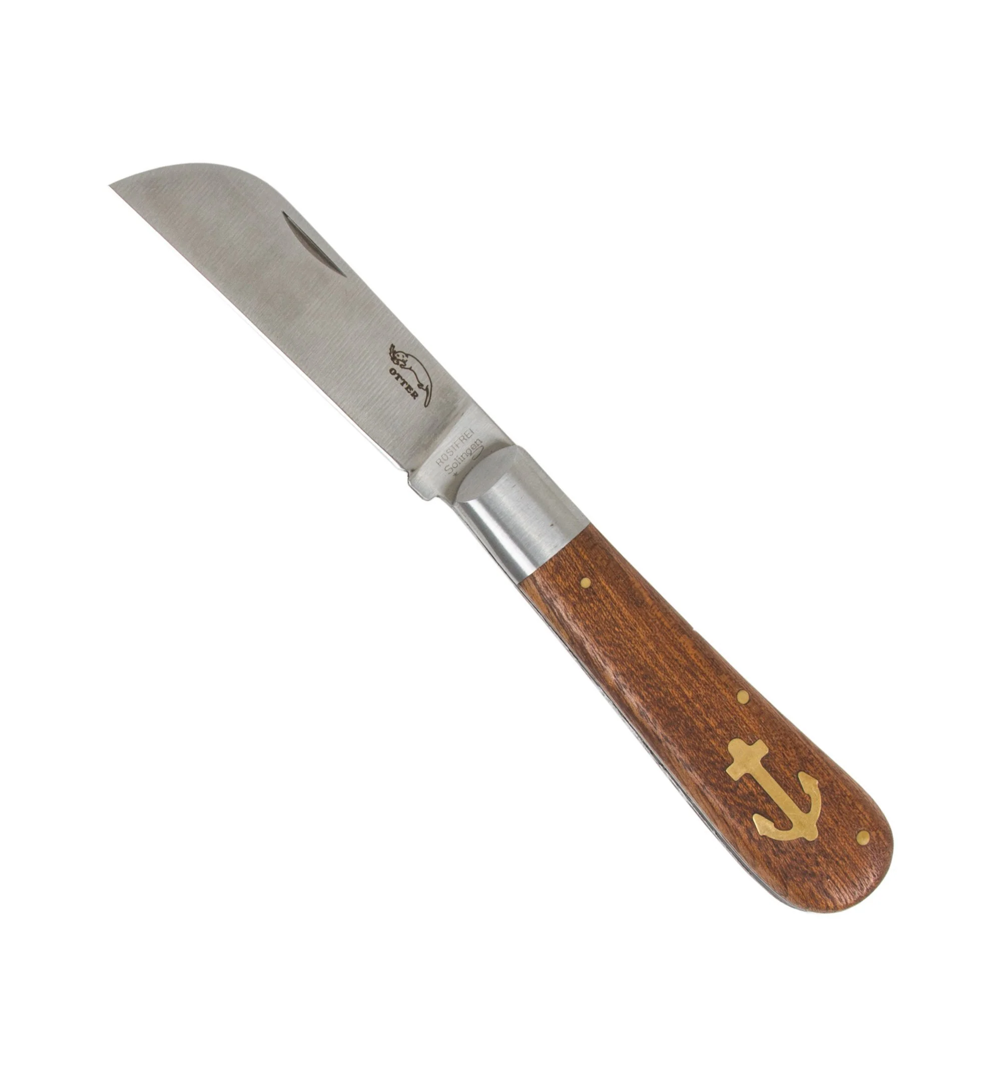 Otter Messer - Large Anchor Knife, Sapeli Wood