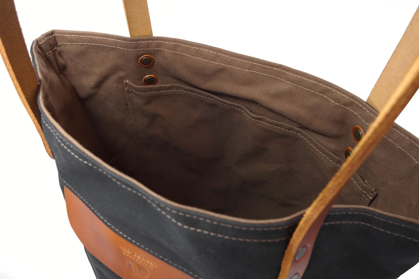 Over the Shoulder Tote Bag - Black - Image 4
