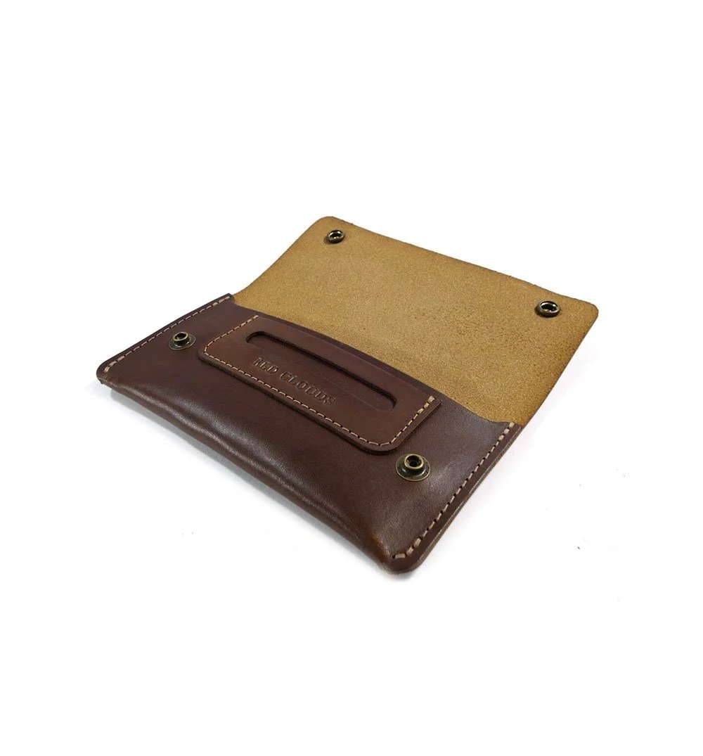 Red Clouds Collective Eastwood Tobacco Pouch - Walnut - Image 3