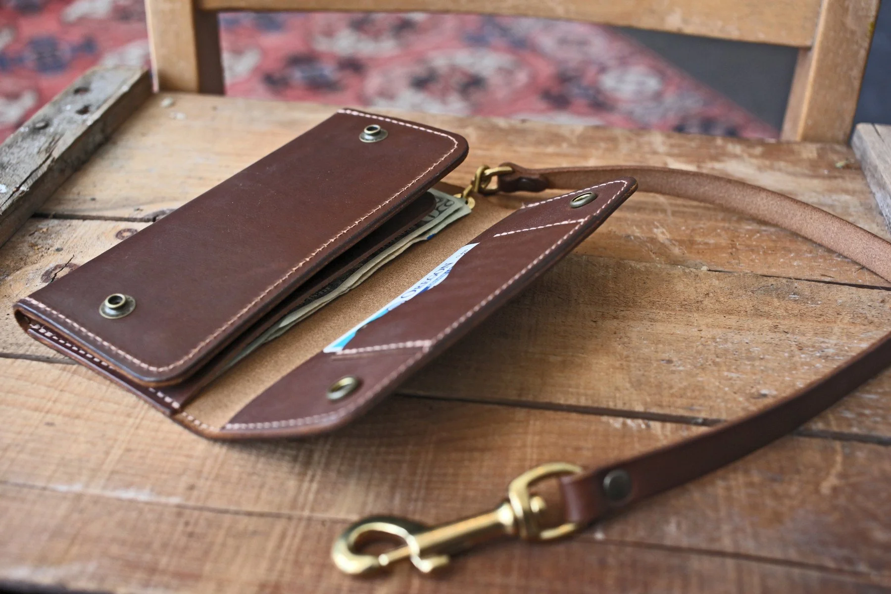 Rigby Trucker Wallet - Walnut - Image 4