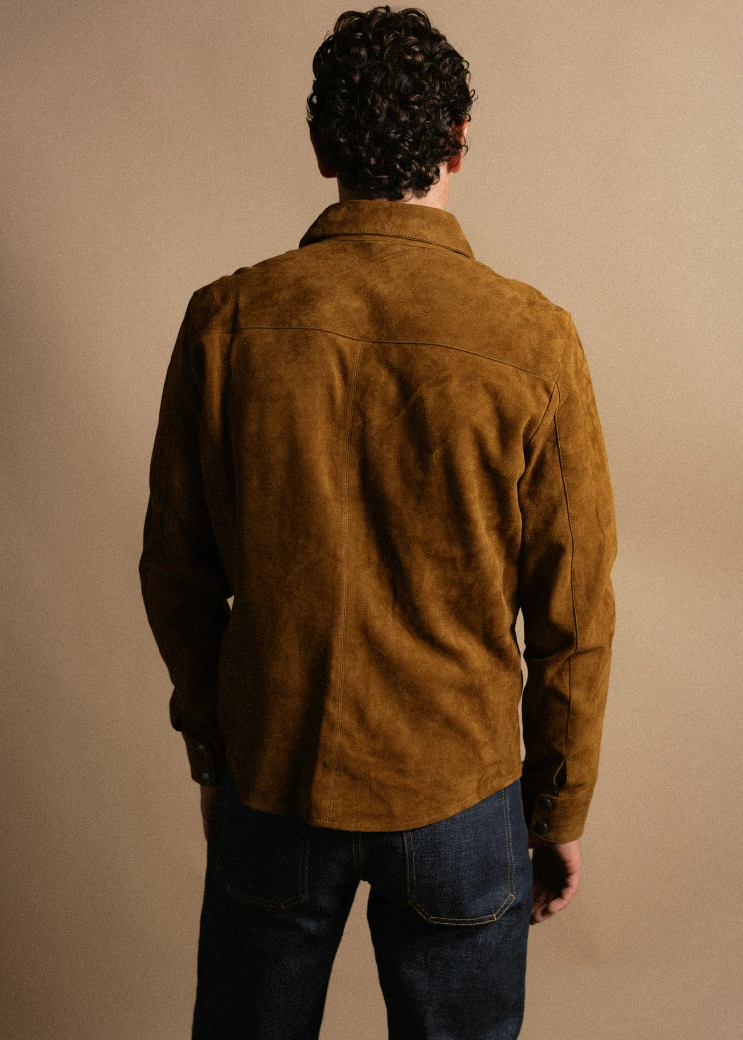 Goat Suede Roughneck Shirt - Image 6