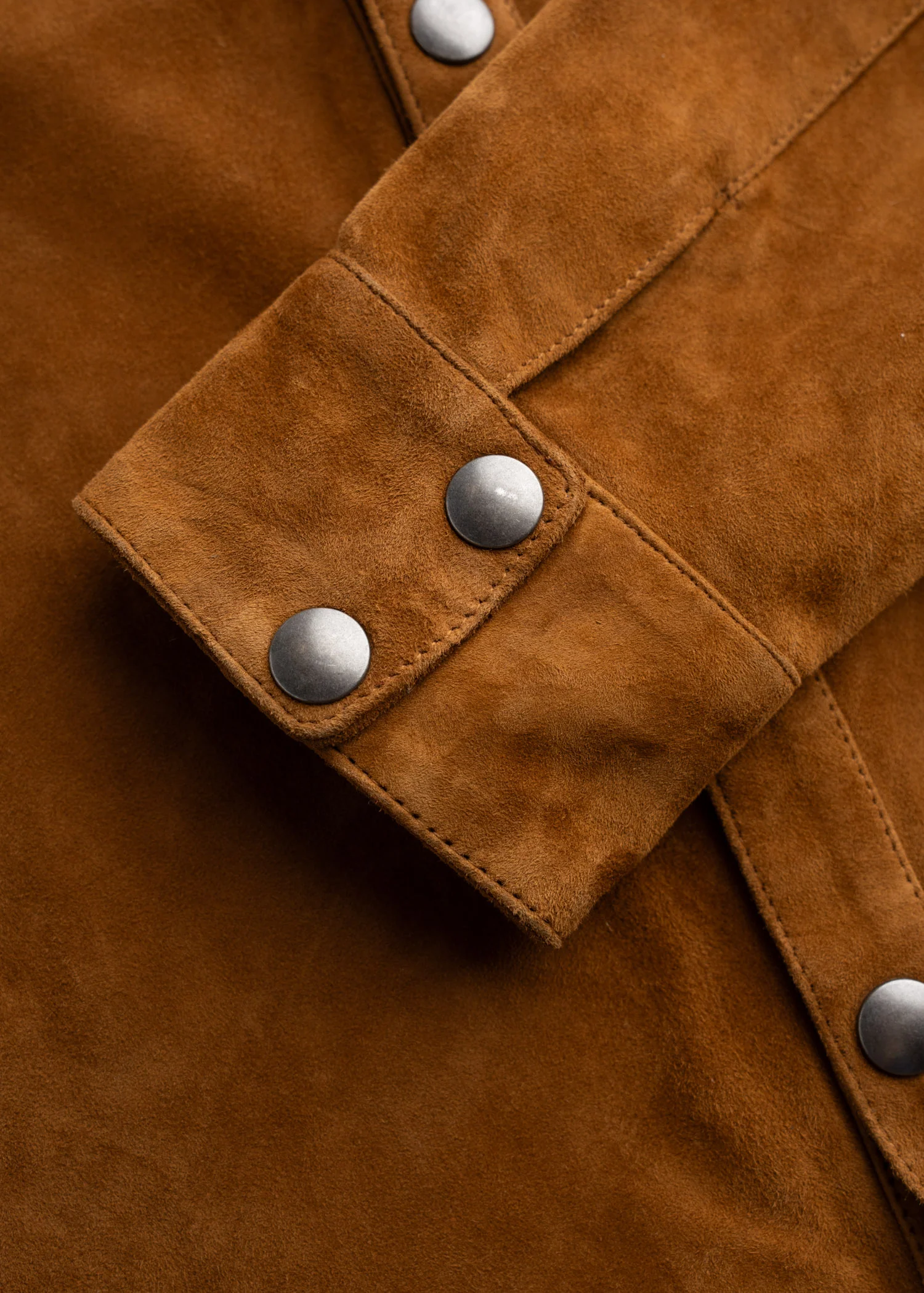Goat Suede Roughneck Shirt - Image 9