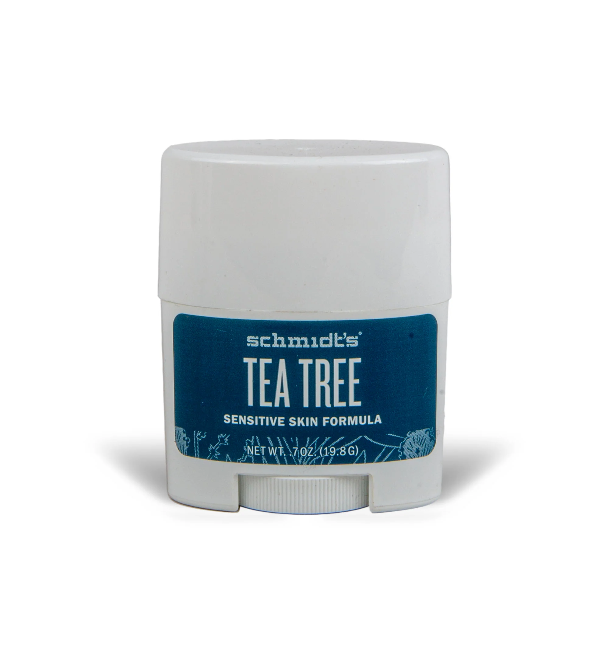 Schmidt's Deodorant, Tea Tree - Travel-Size