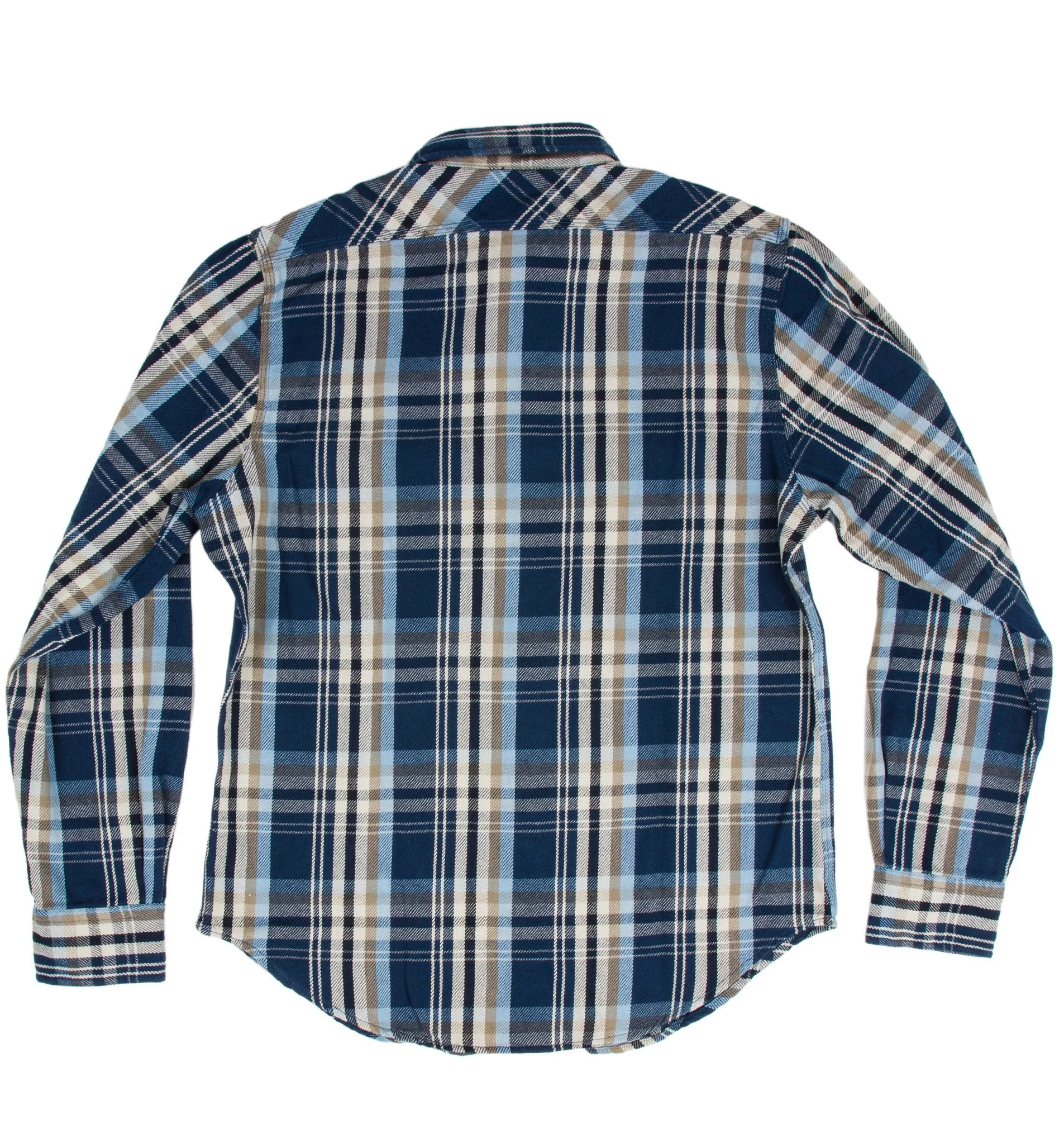 Schott Heavy l/s Flannel Woven Shirt - Image 2