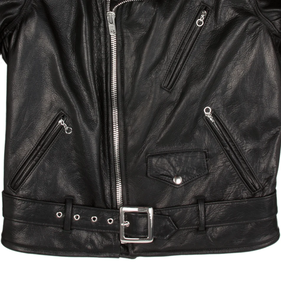 Schott Waxy Cowhide Motorcycle Jacket - Image 3