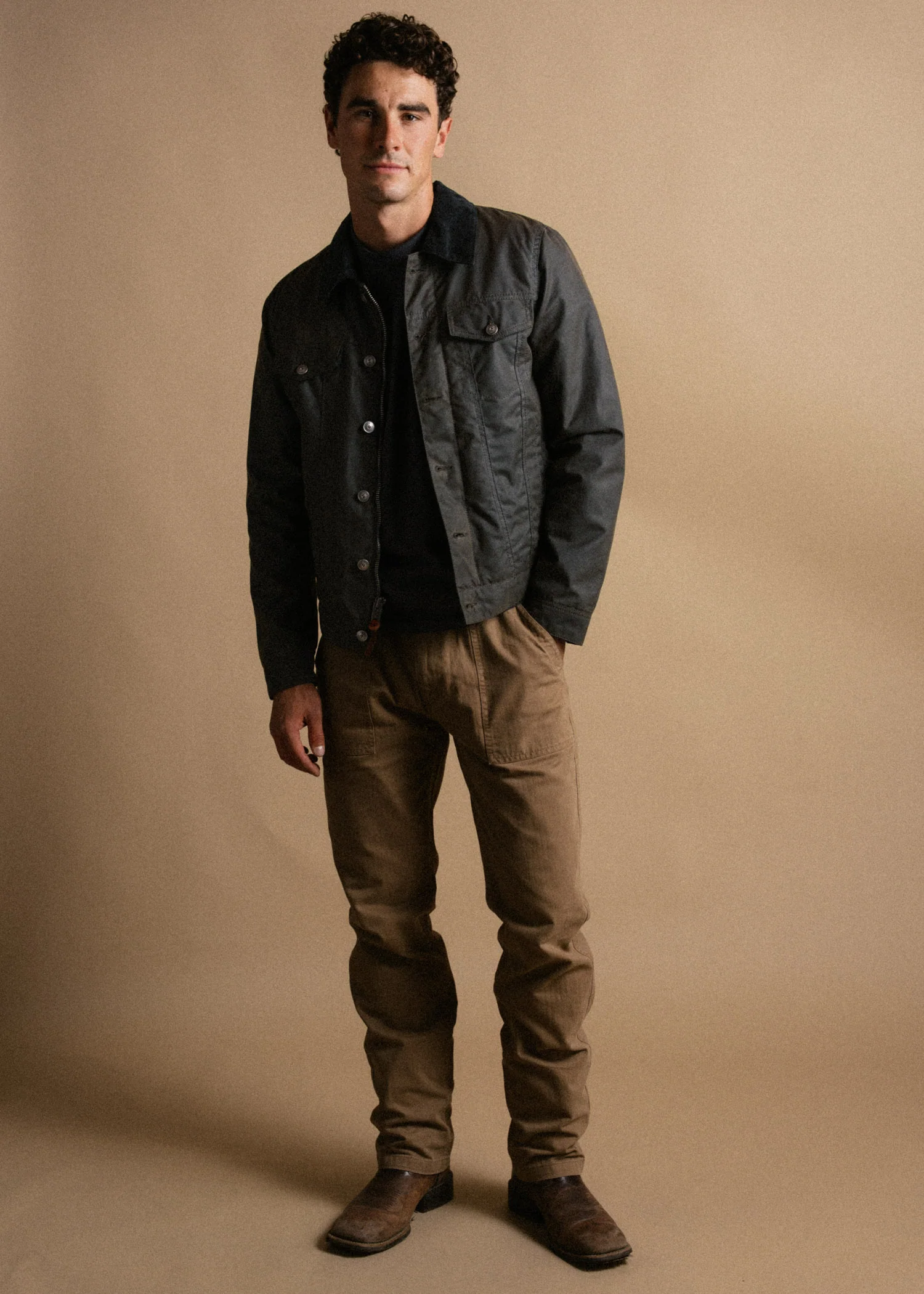 Scout Jacket - Halley Stevensons Waxed Canvas - Image 4