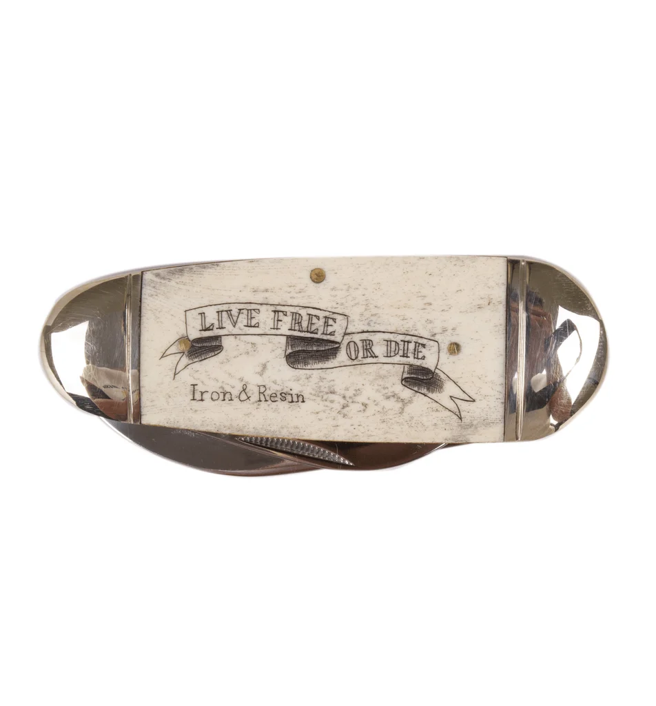 Scrimshaw Baby Sunfish Pocket Knife - Image 3