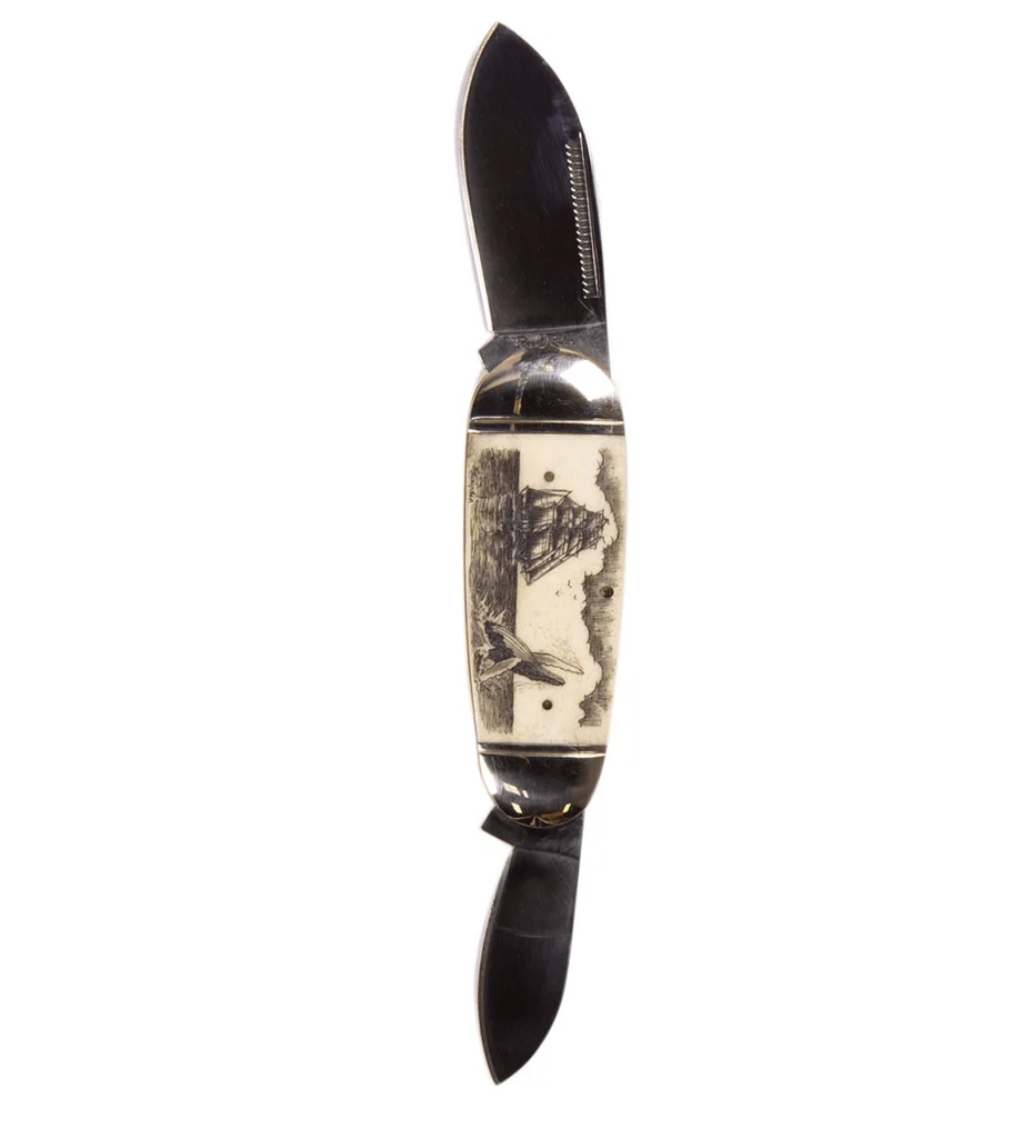 Scrimshaw Pocket Knife - Image 3