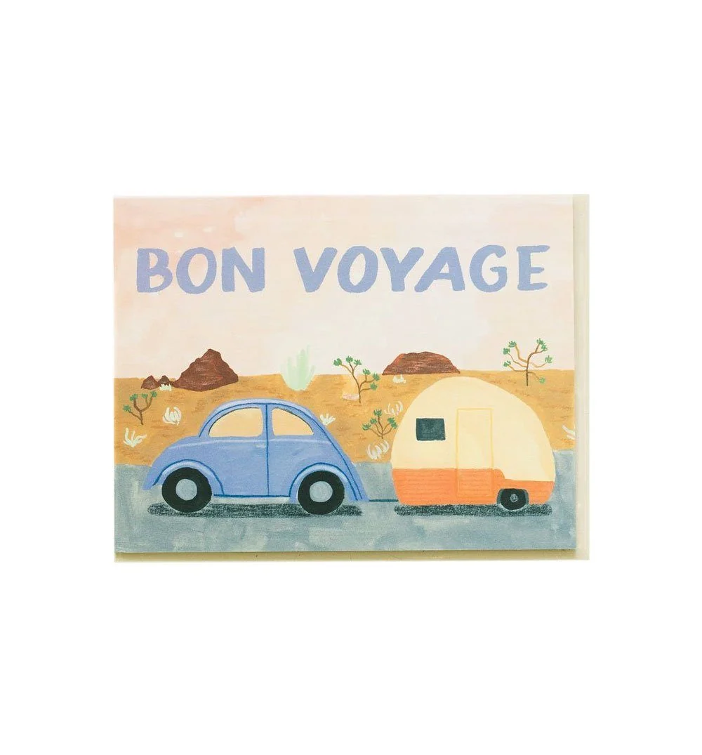 Small Adventure - Bon Voyage Trailer Card