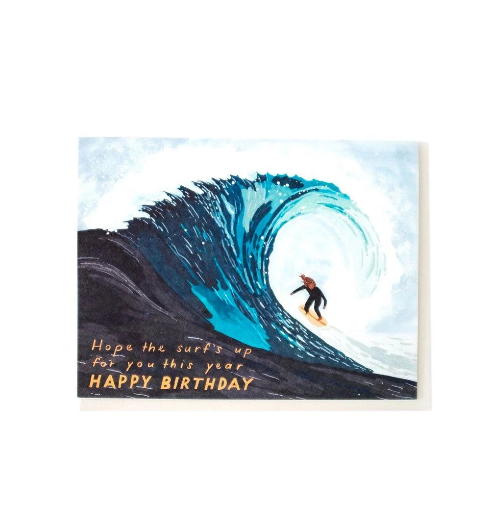 Small Adventure - Surf's up Birthday Card