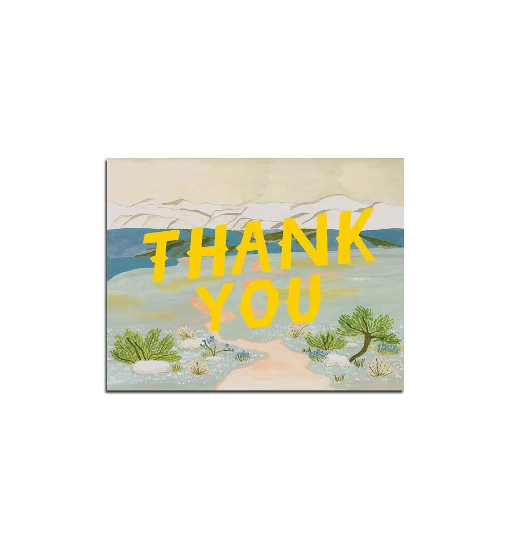 Small Adventure - Thank You Tundra Card