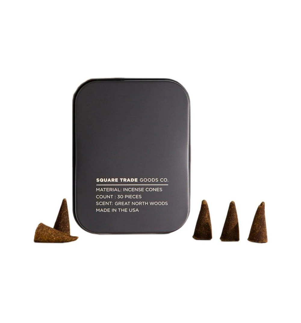Square Trade Goods Co. Incense Cones - Great North Woods
