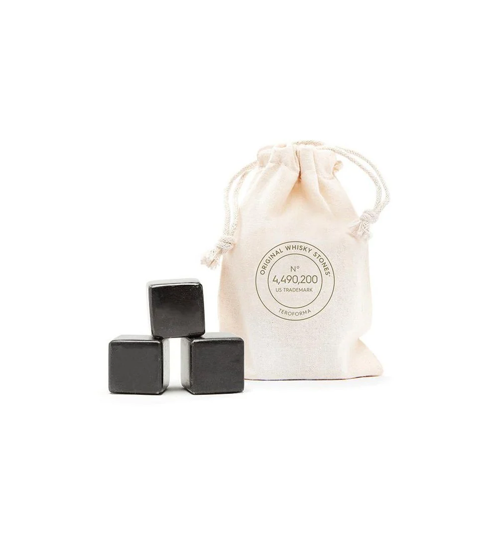 Teroforma Whisky Stones Beverage Cubes BLACK (Set of 9) - Image 2