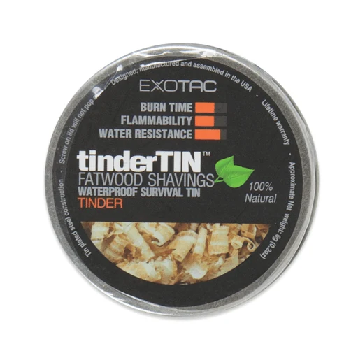 Tinder Tin Shavings