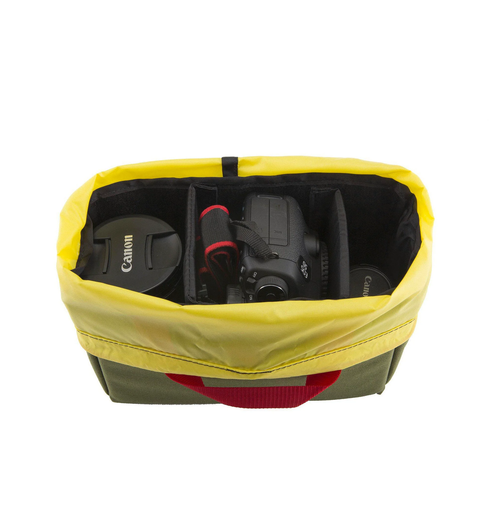 Topo Designs Camera Cube - Navy/Yellow - Image 2