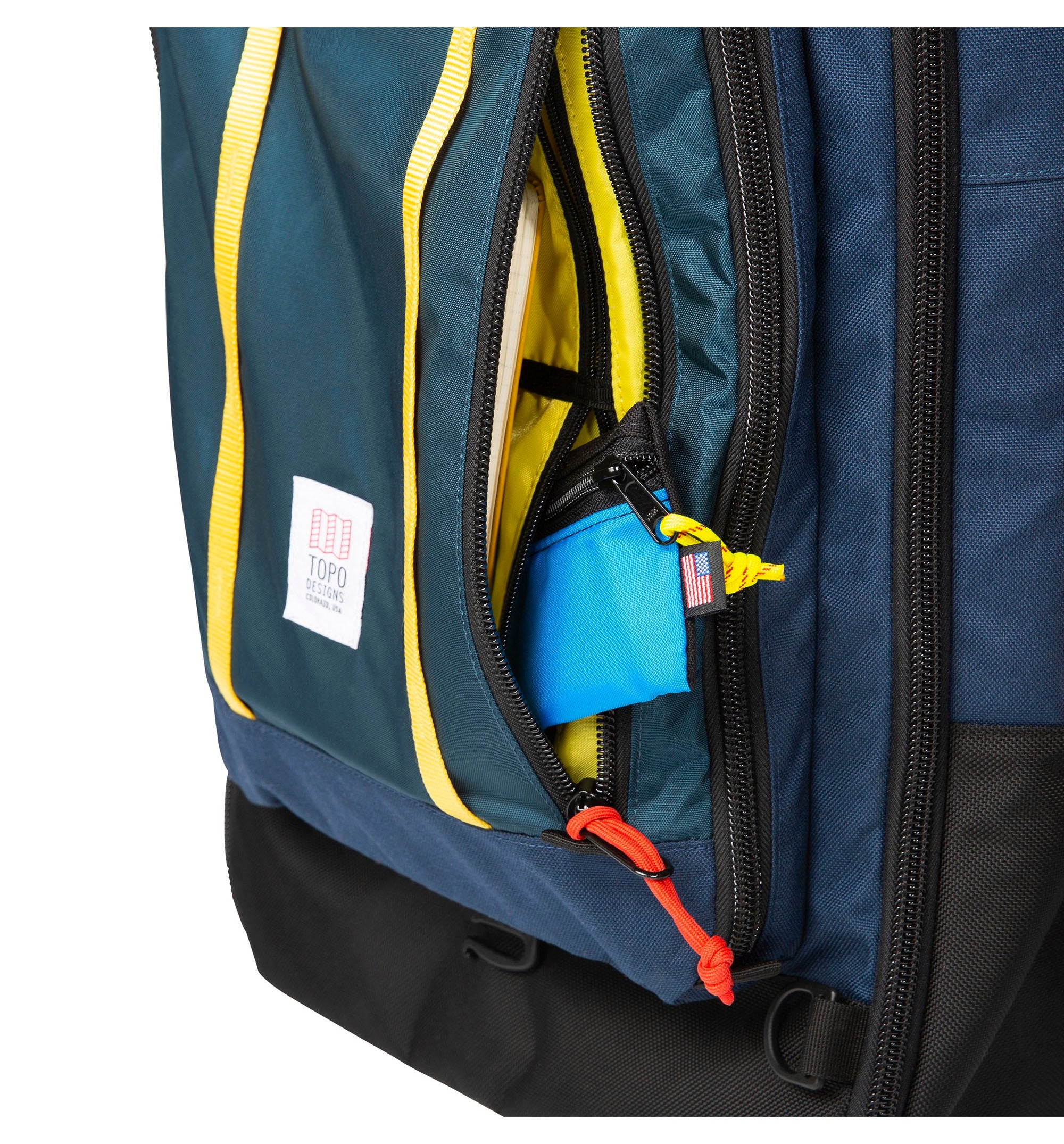 Topo Designs Travel Bag - Ballistic Black - 40L - Image 5
