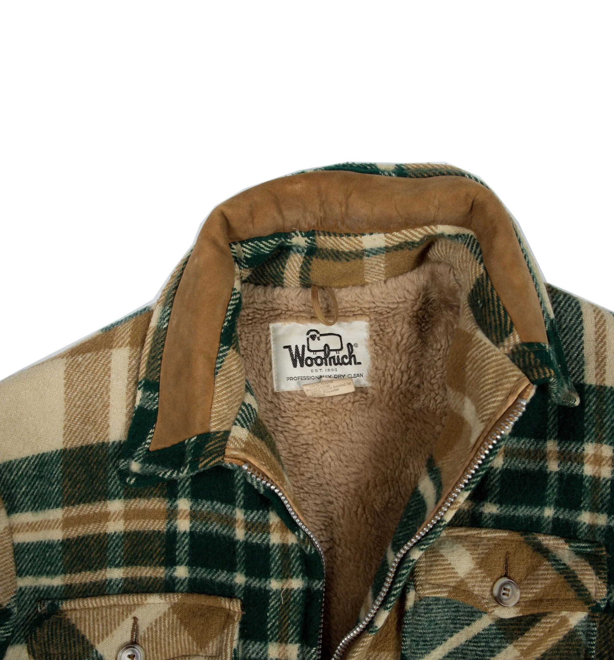 Vintage 50's Woolrich Plaid Jacket - Image 4